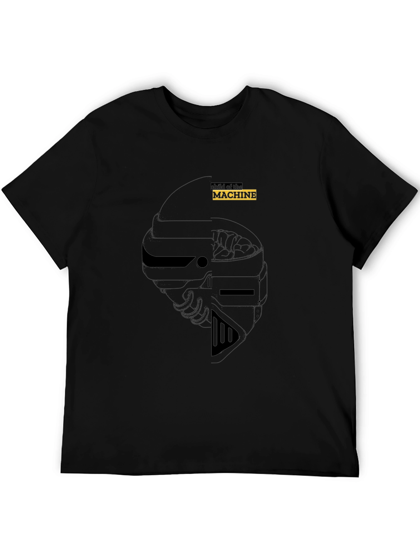 Child of the Machine Black Graphic Tee