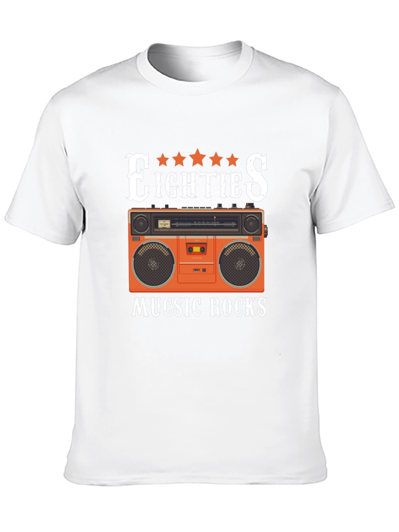 Eighties Music Rocks T-Shirt