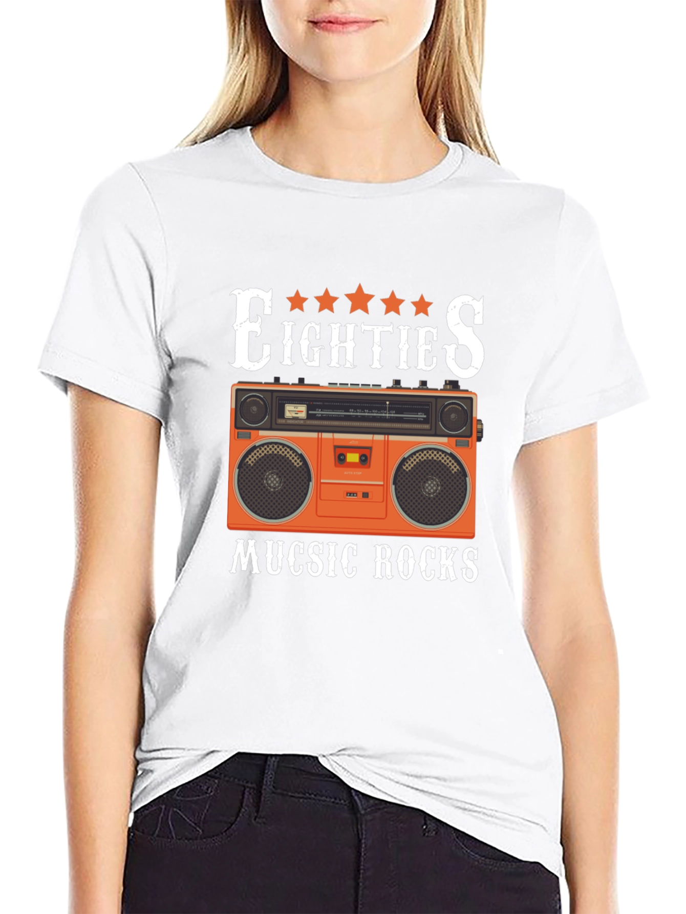 Eighties Music Rocks T-Shirt