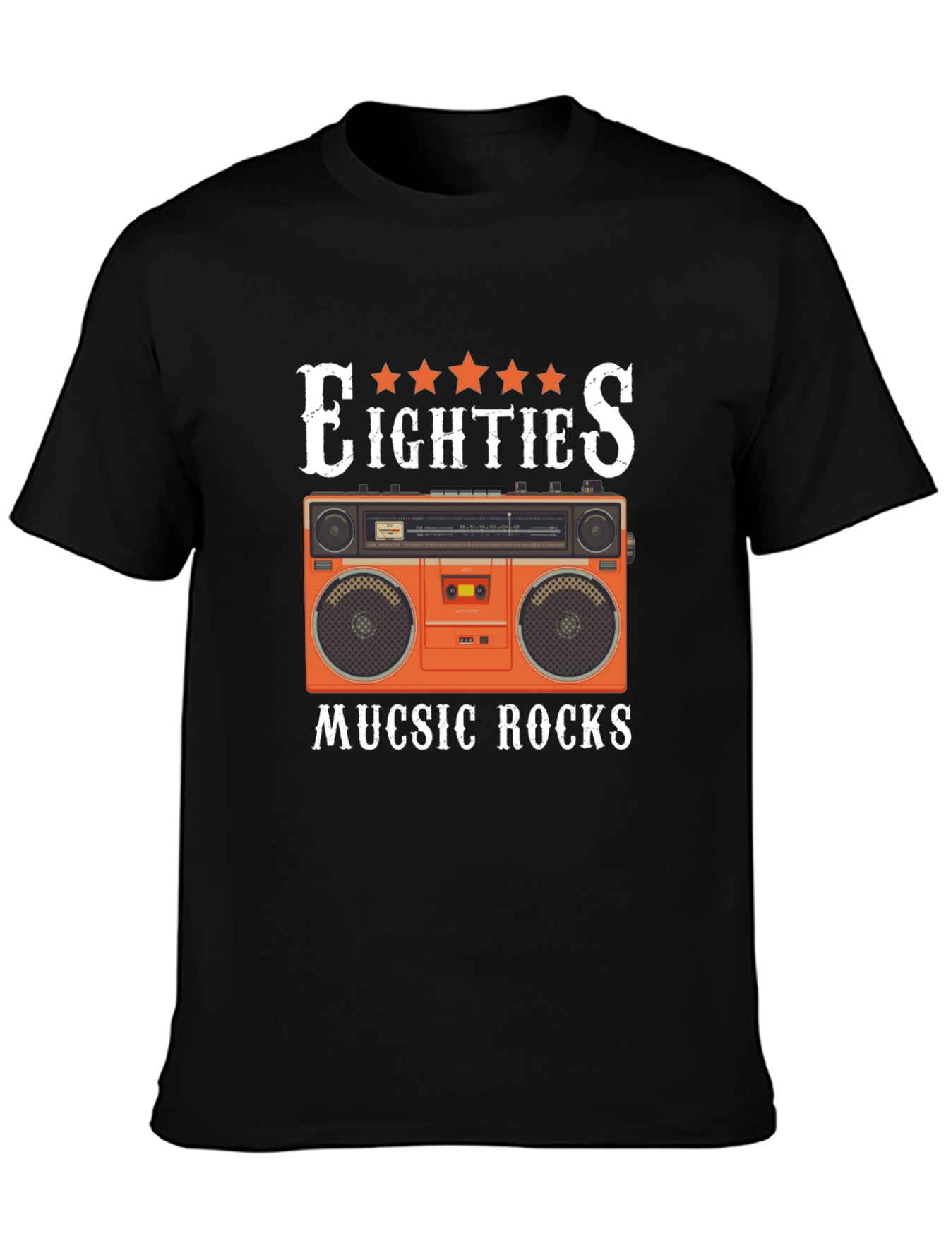 Eighties Music Rocks T-Shirt