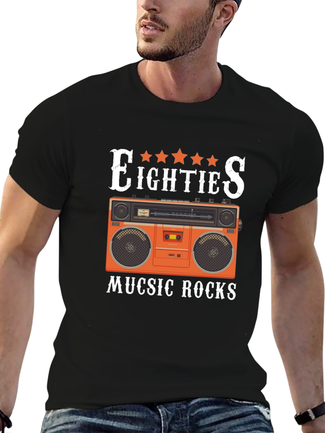 Eighties Music Rocks T-Shirt