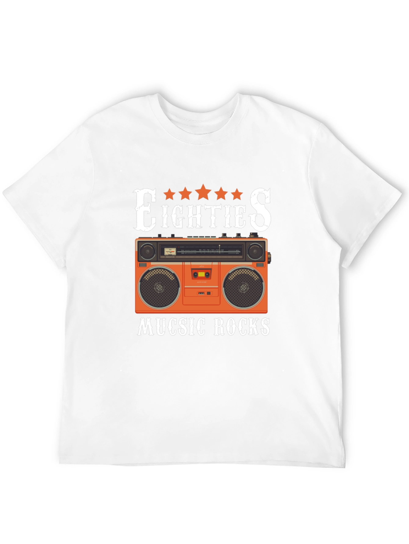 Eighties Music Rocks T-Shirt