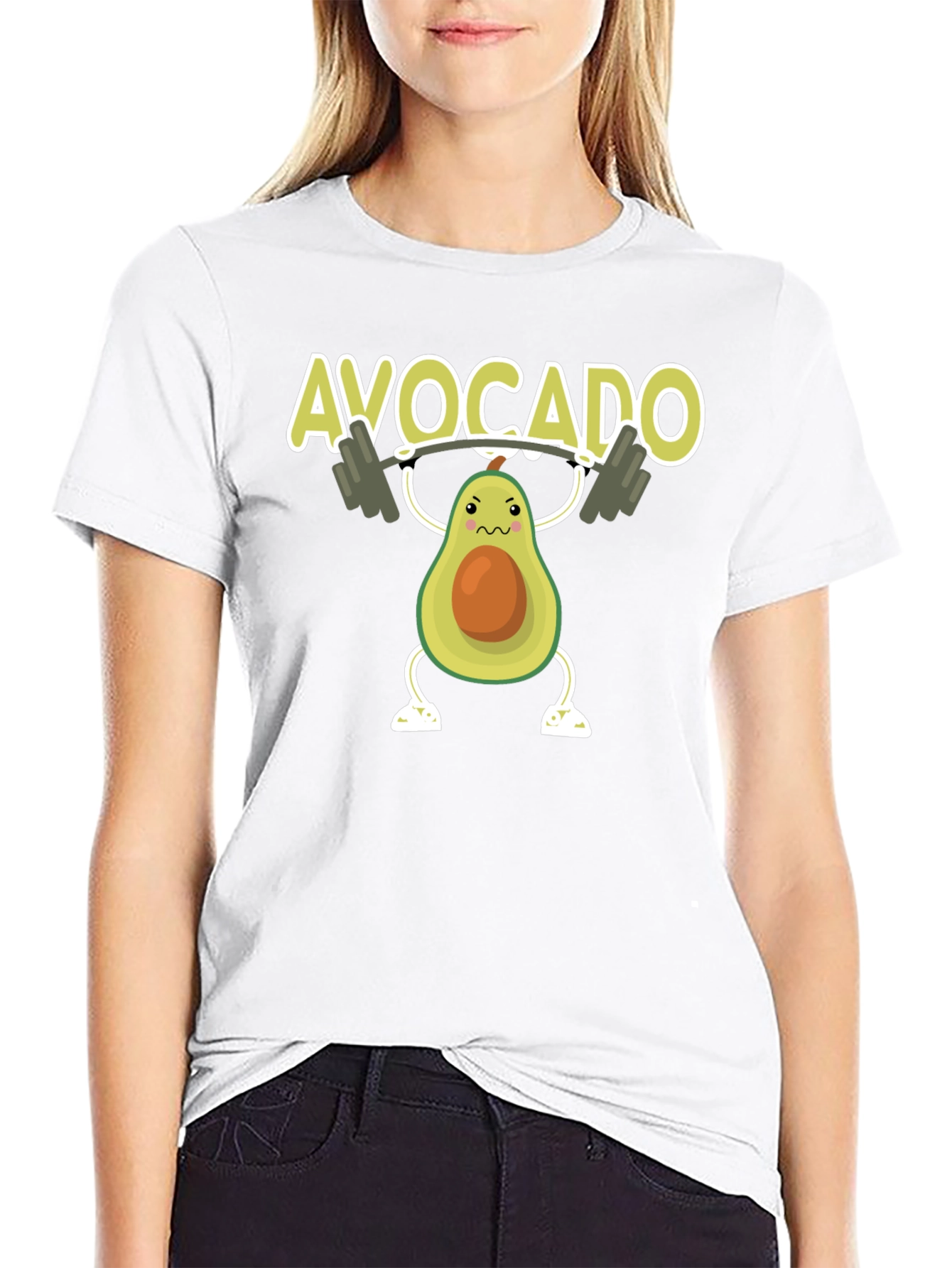 Avocado Gym T-Shirt - Funny Workout Tee