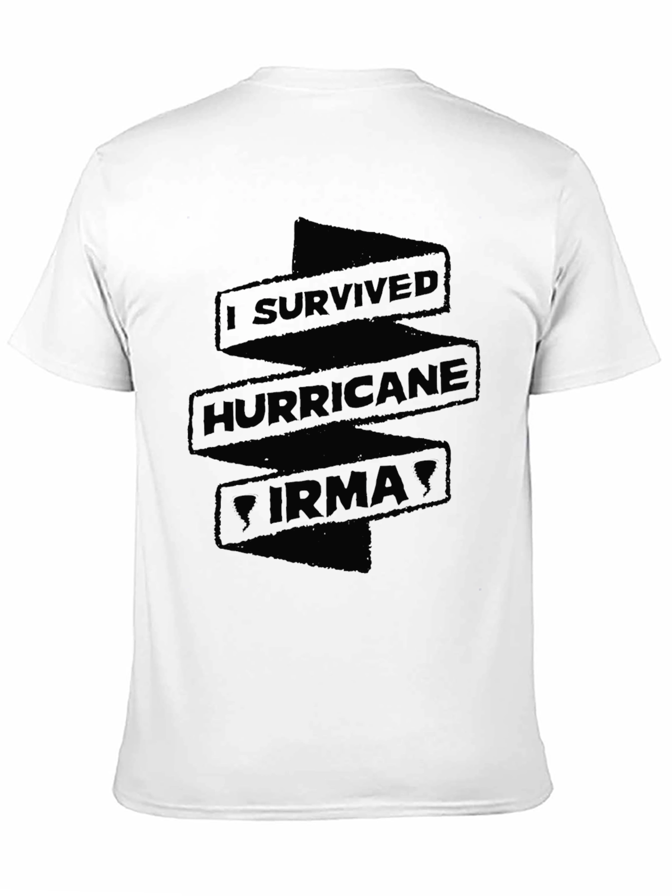 I Survived Hurricane Irma Black T-Shirt