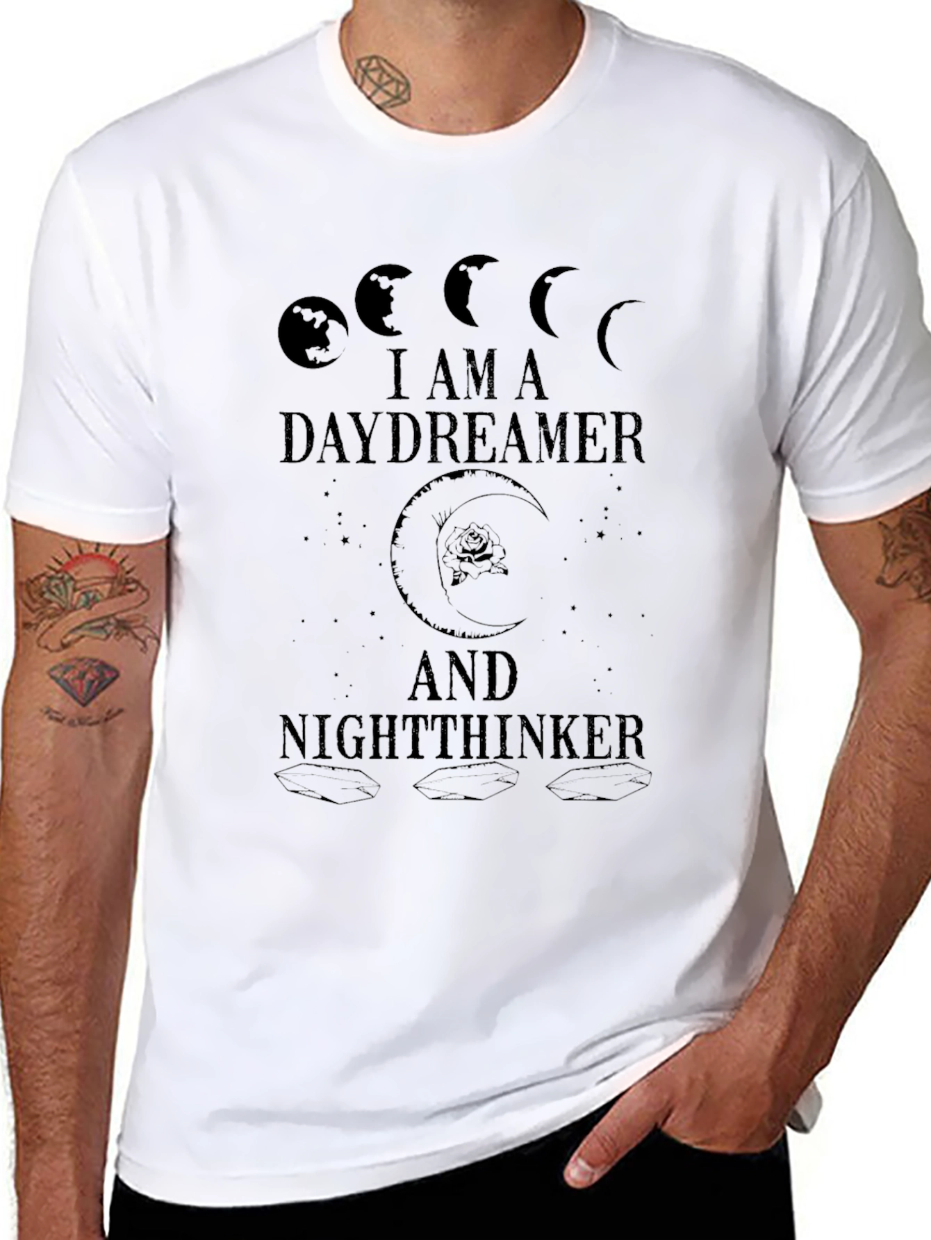 Daydreamer Nightthinker T-Shirt - Celestial Graphic Tee