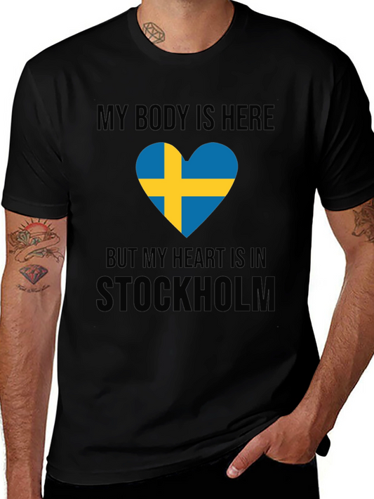 Sweden Heart Stockholm T-Shirt
