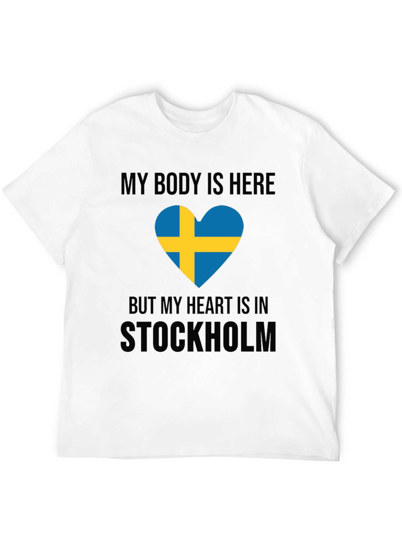 Sweden Heart Stockholm T-Shirt