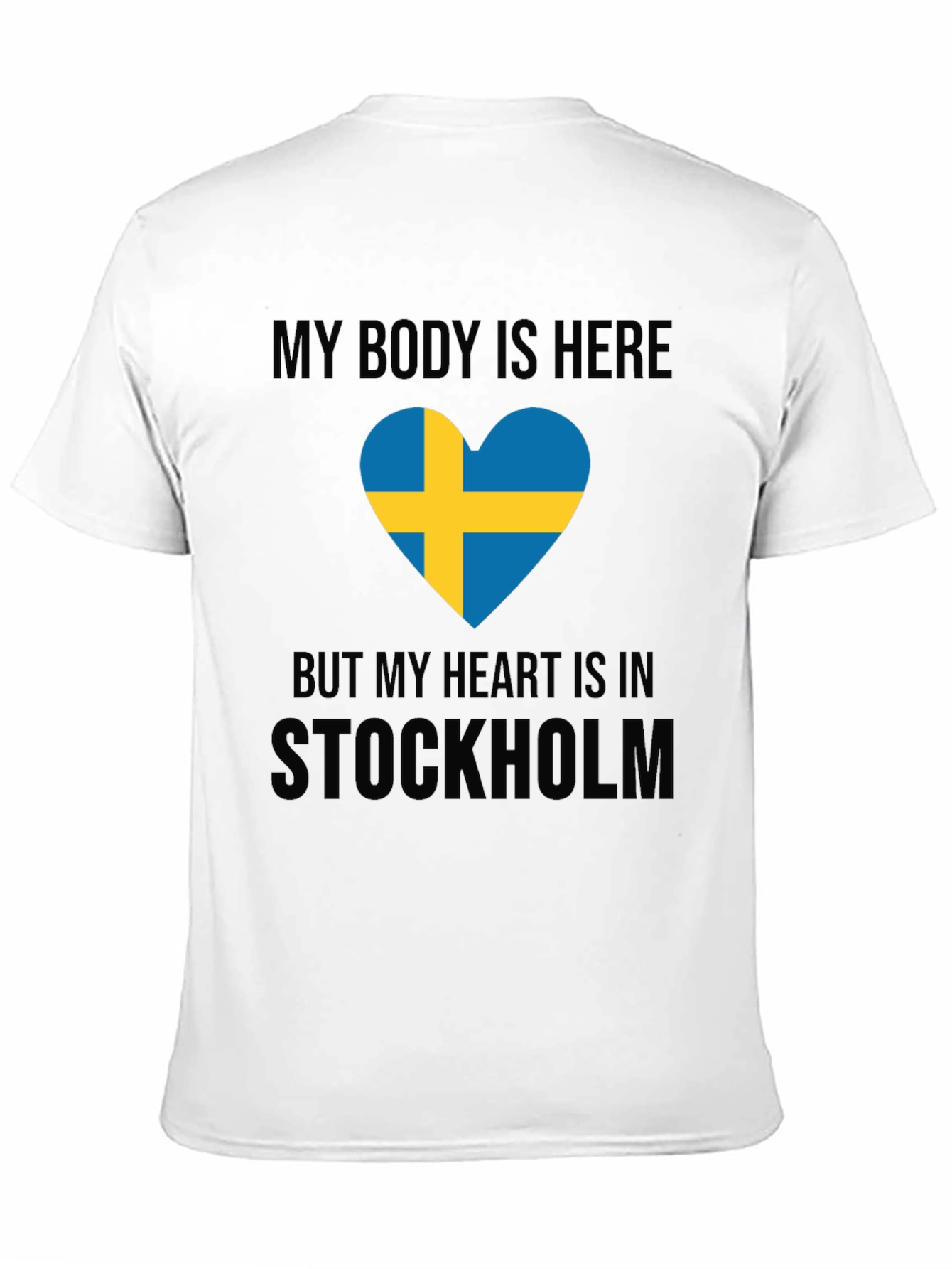Sweden Heart Stockholm T-Shirt