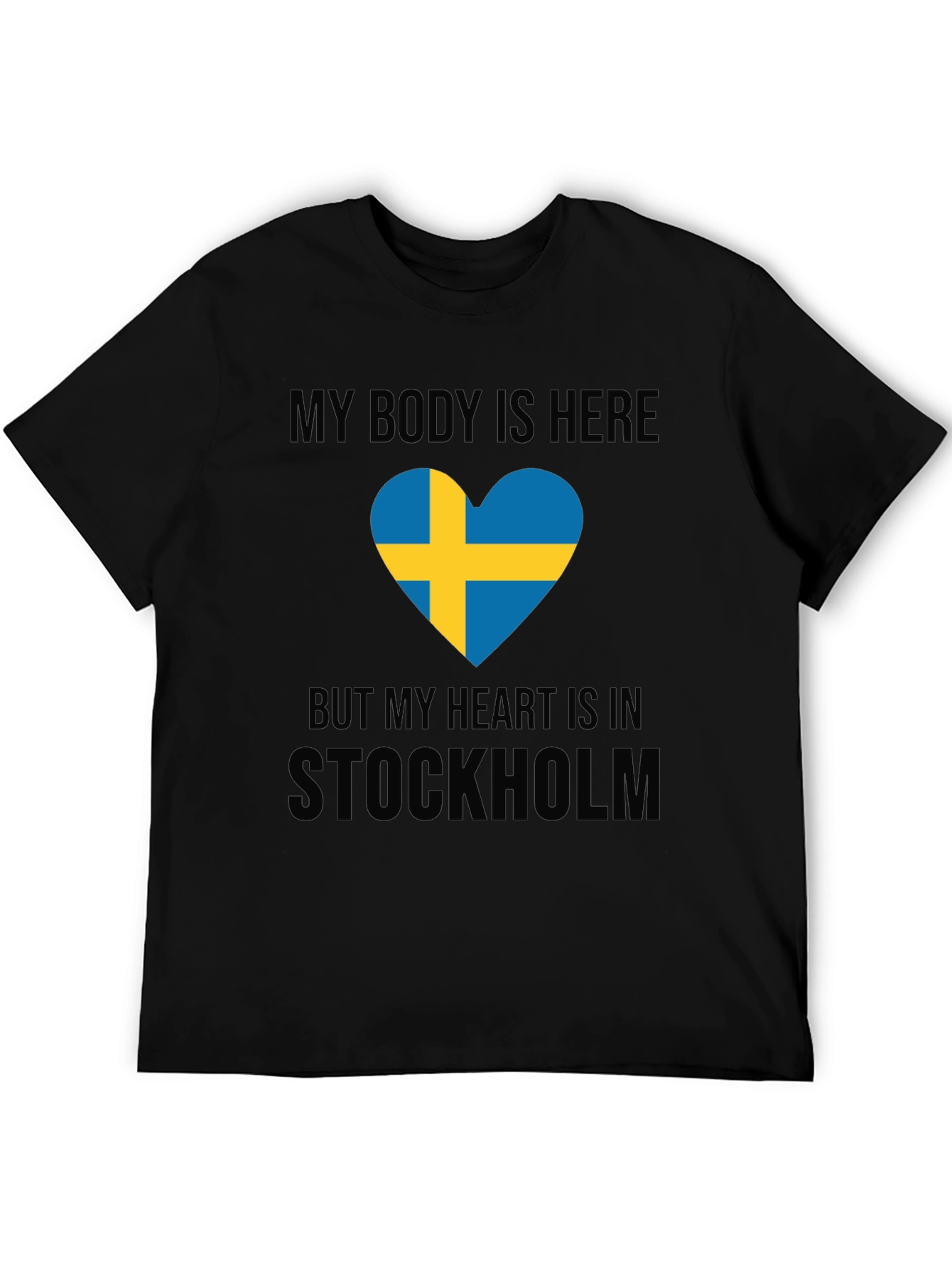 Sweden Heart Stockholm T-Shirt