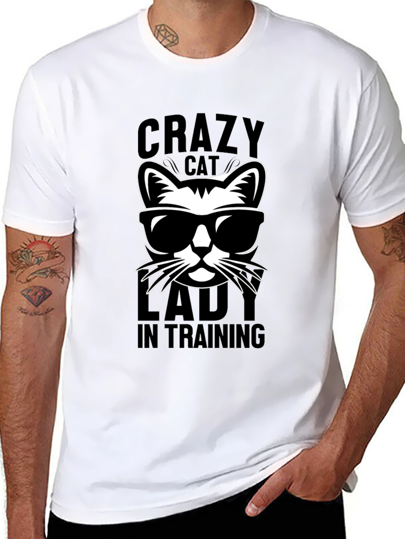 Crazy Cat Lady T-Shirt Funny Cat Lover Tee