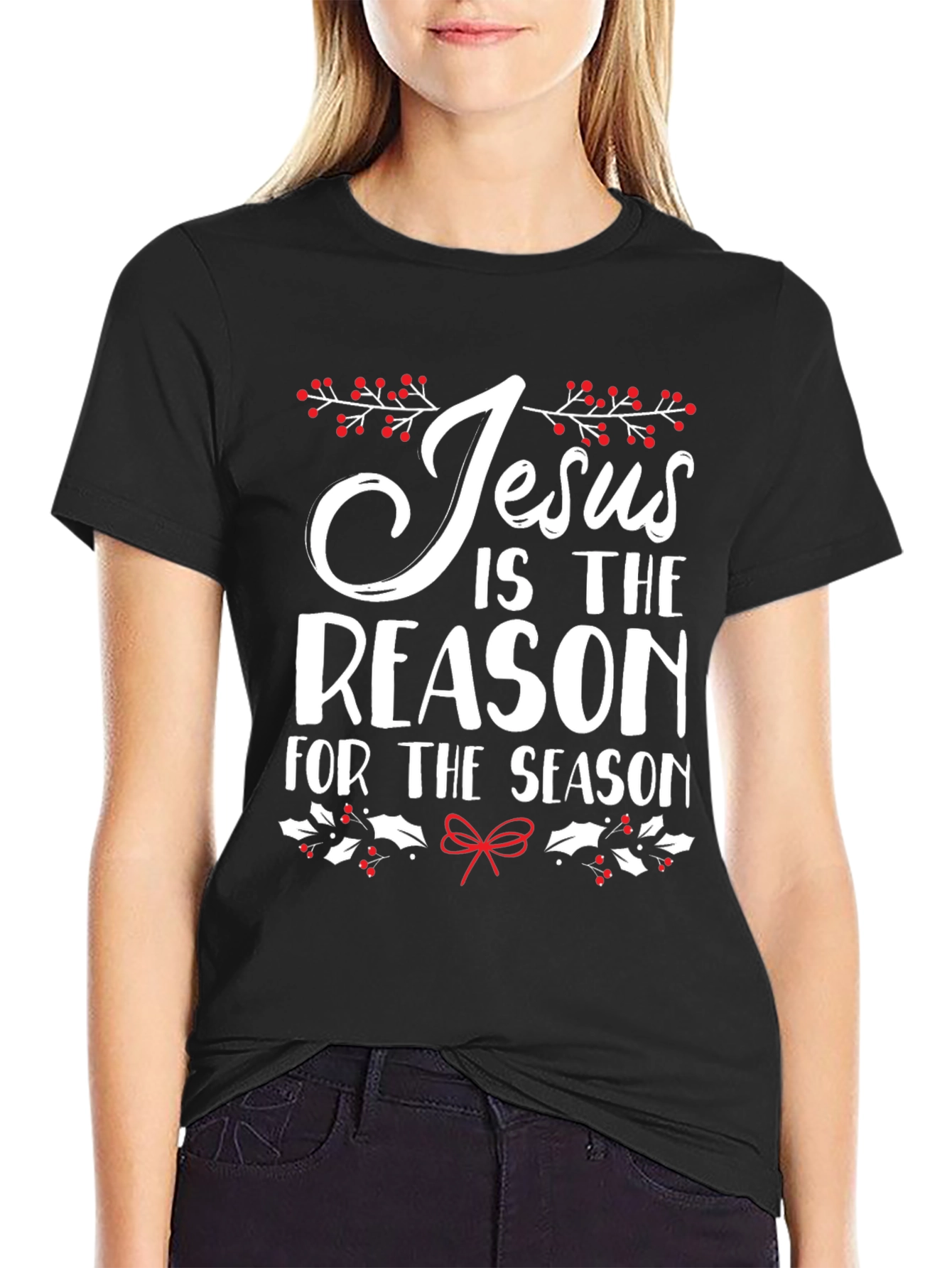 Jesus is the Reason Graphic Tee - Holiday