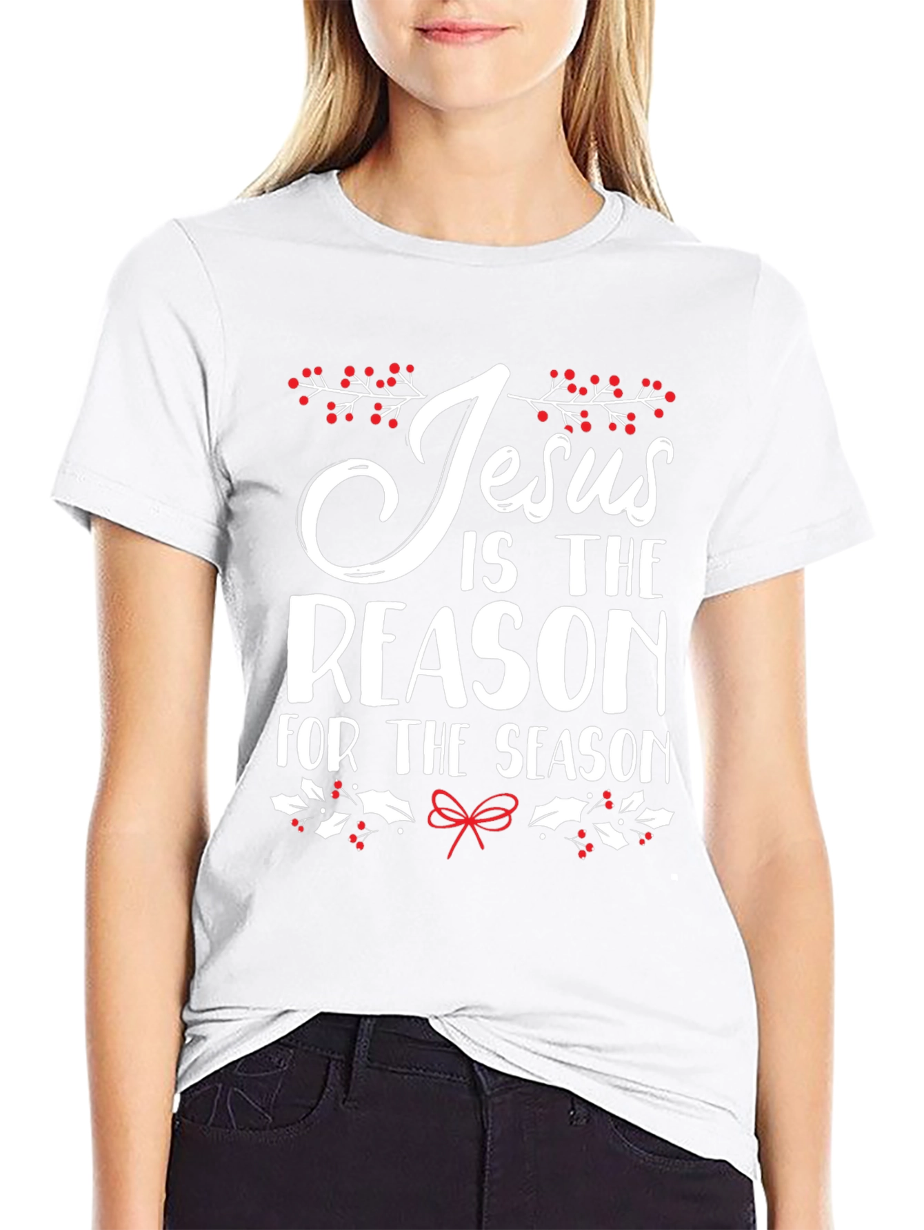 Jesus is the Reason Graphic Tee - Holiday