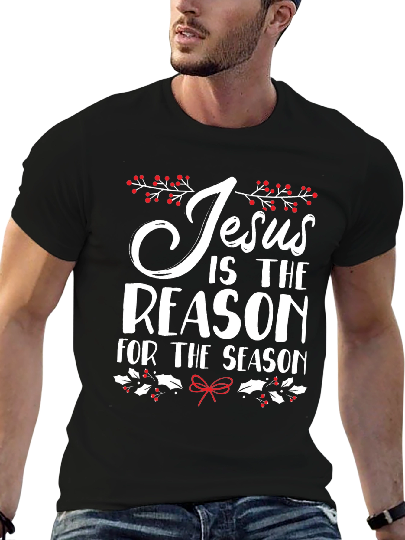 Jesus is the Reason Graphic Tee - Holiday
