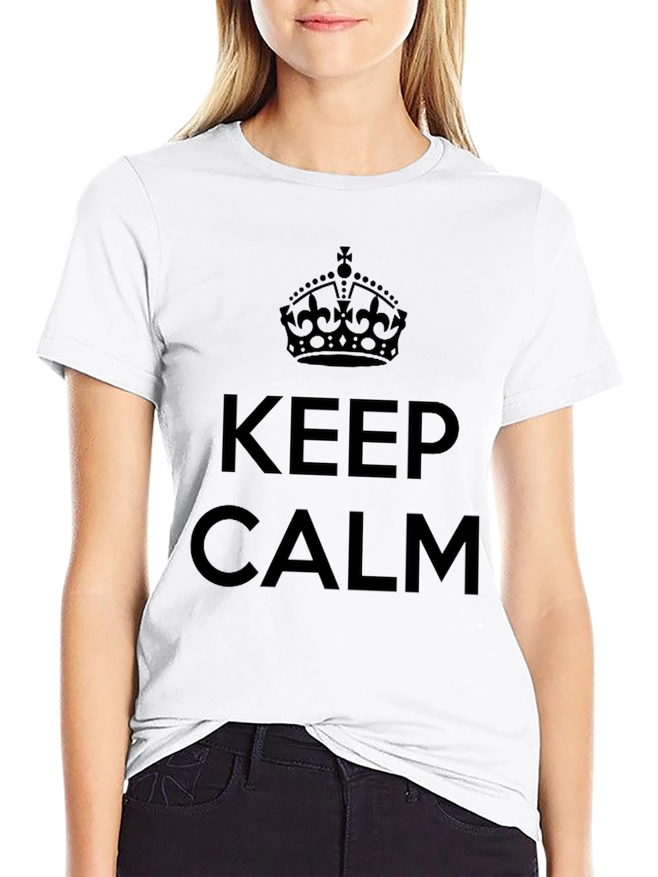 Keep Calm Graphic T-Shirt