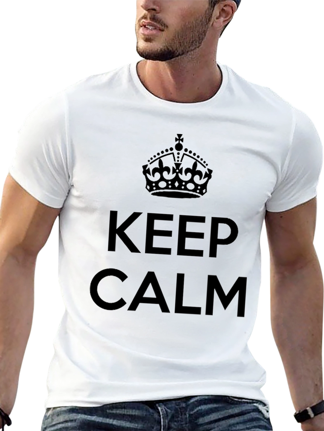 Keep Calm Graphic T-Shirt
