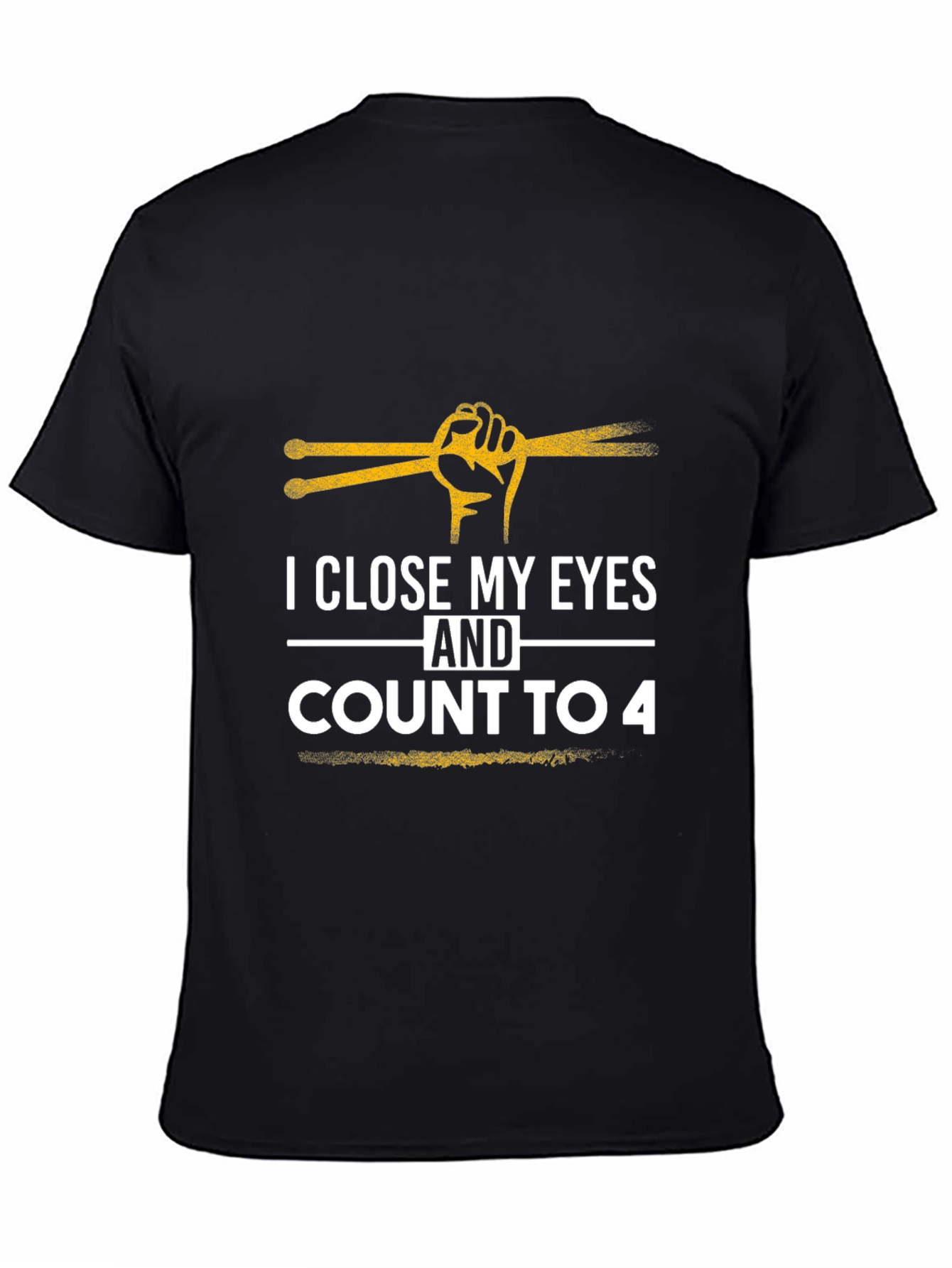 I Close My Eyes Drummer T-Shirt