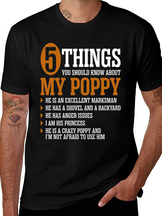 5 Things You Should Know About My Poppy T-Shirt