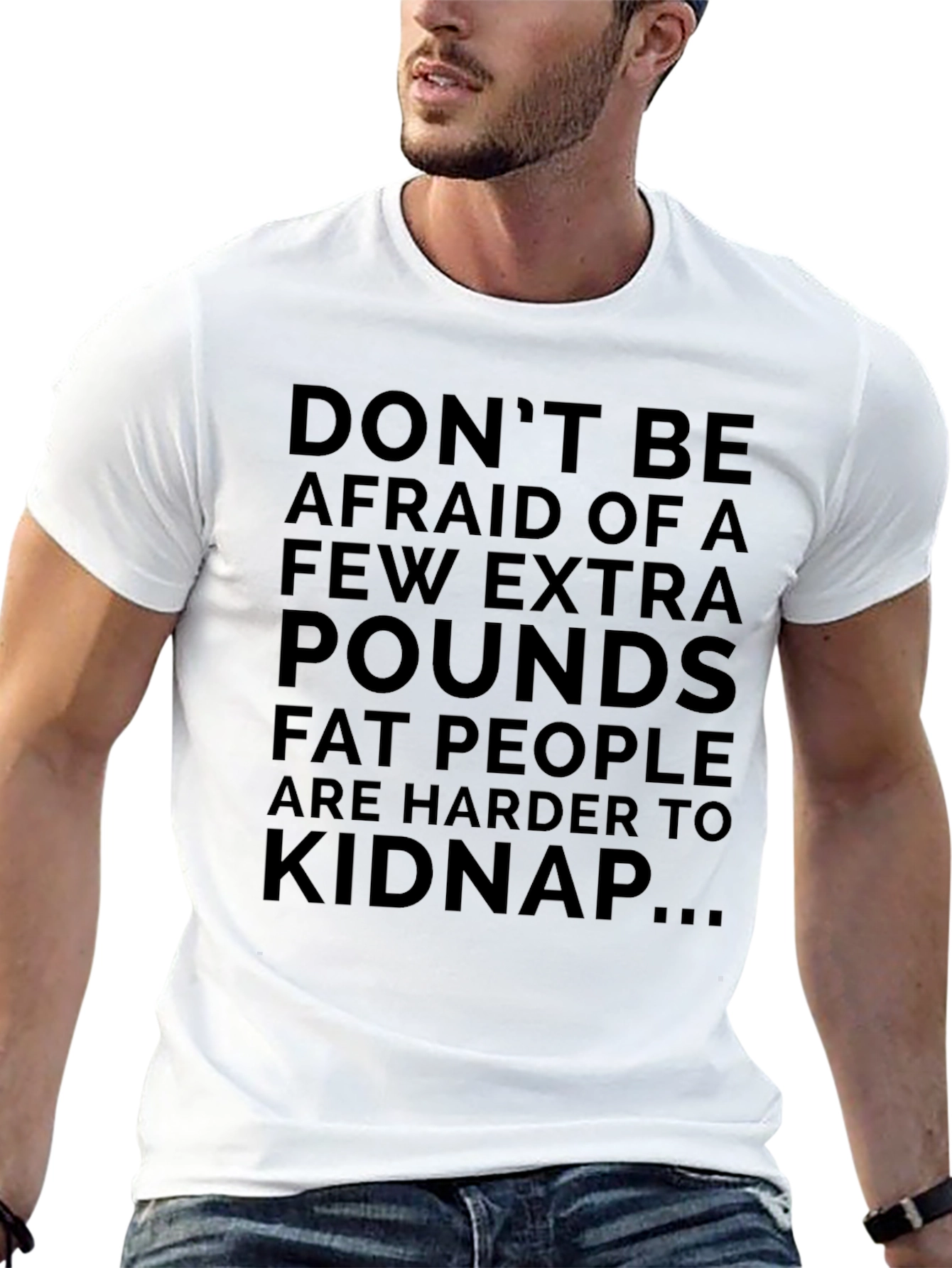 Funny Dont Be Afraid Graphic Tee