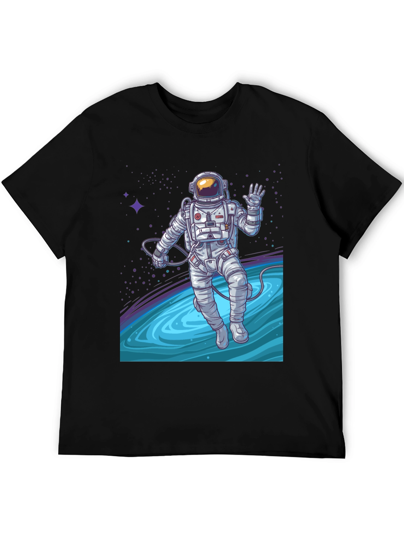Astronaut Space Graphic T-Shirt