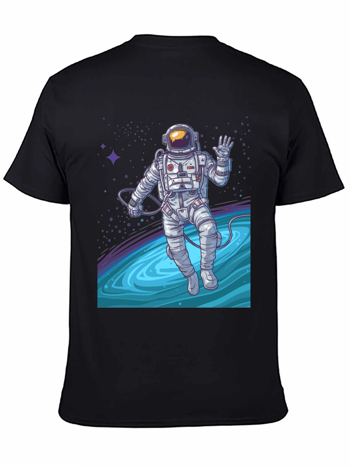 Astronaut Space Graphic T-Shirt