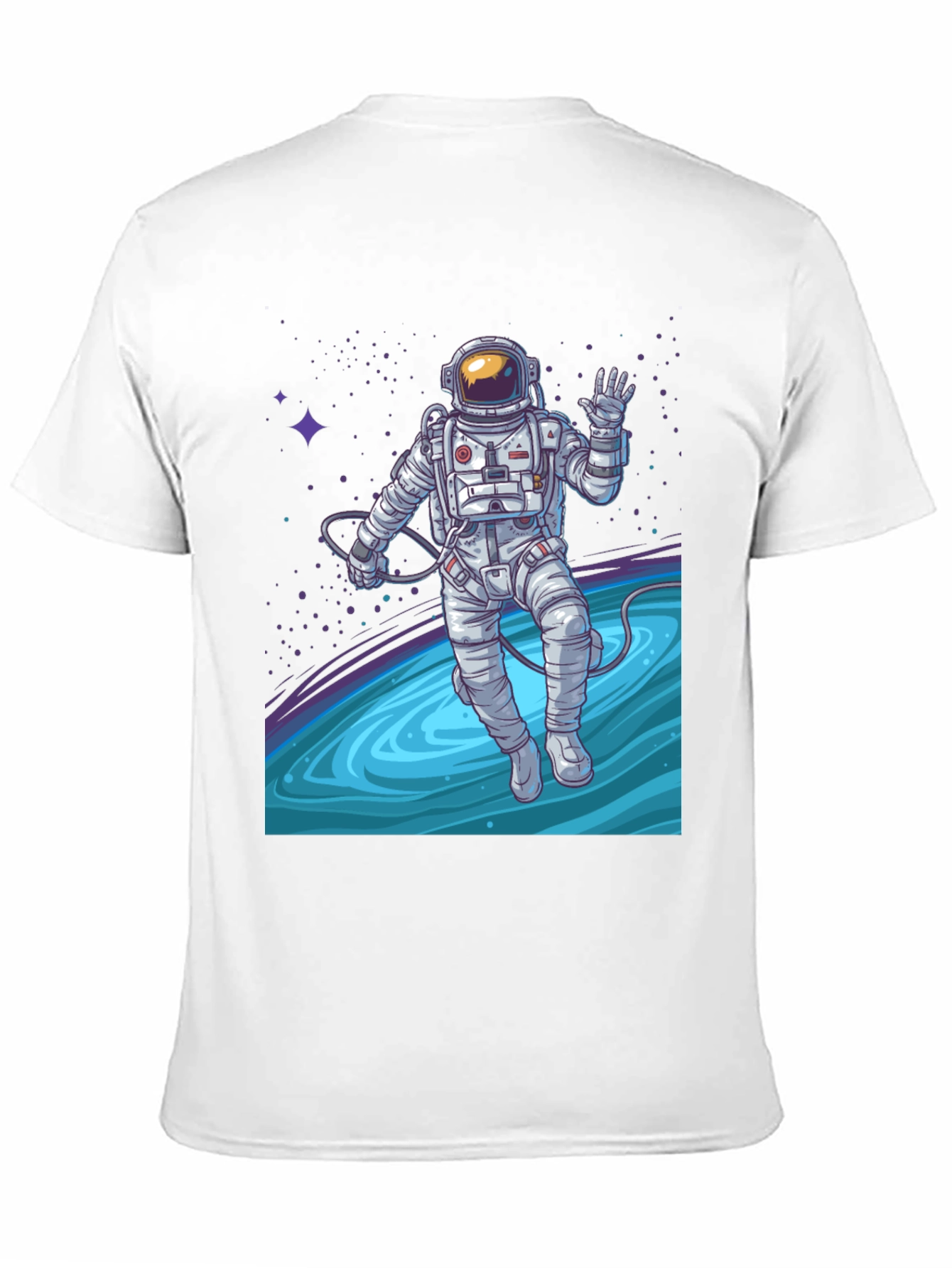 Astronaut Space Graphic T-Shirt