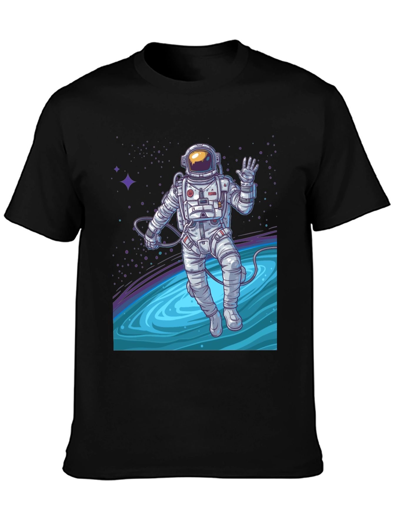 Astronaut Space Graphic T-Shirt