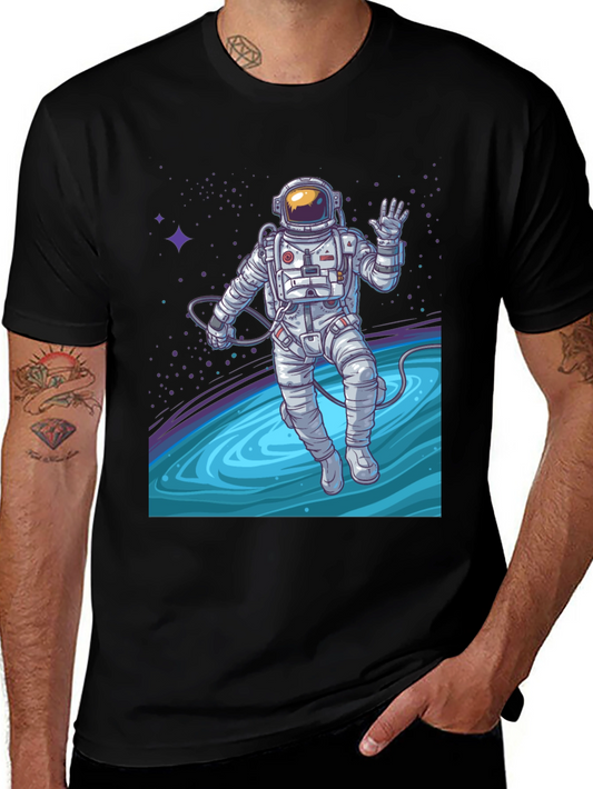 Astronaut Space Graphic T-Shirt