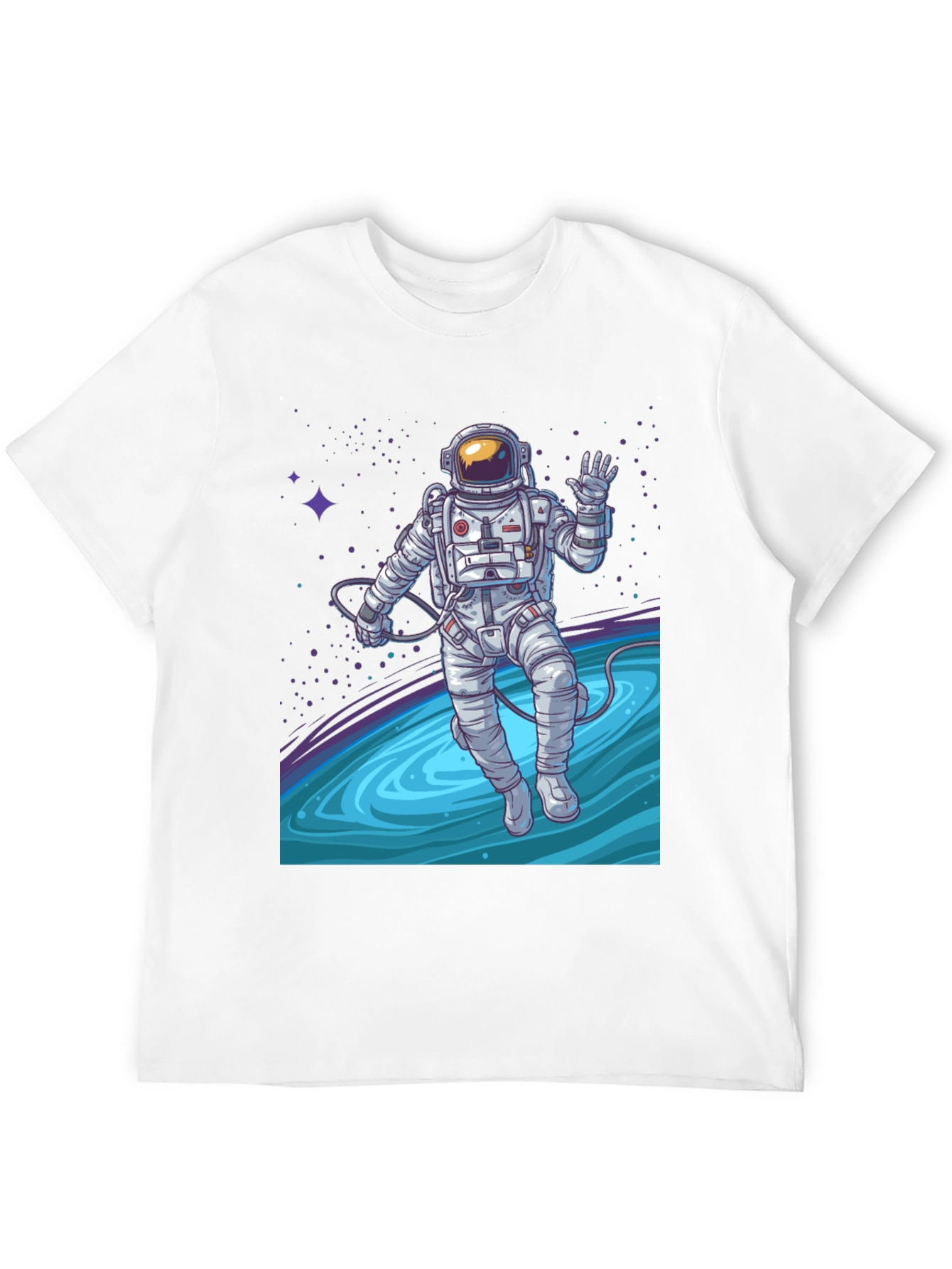 Astronaut Space Graphic T-Shirt