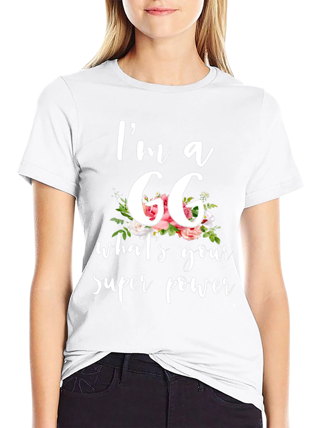 Im a 66 T-Shirt - Floral Design