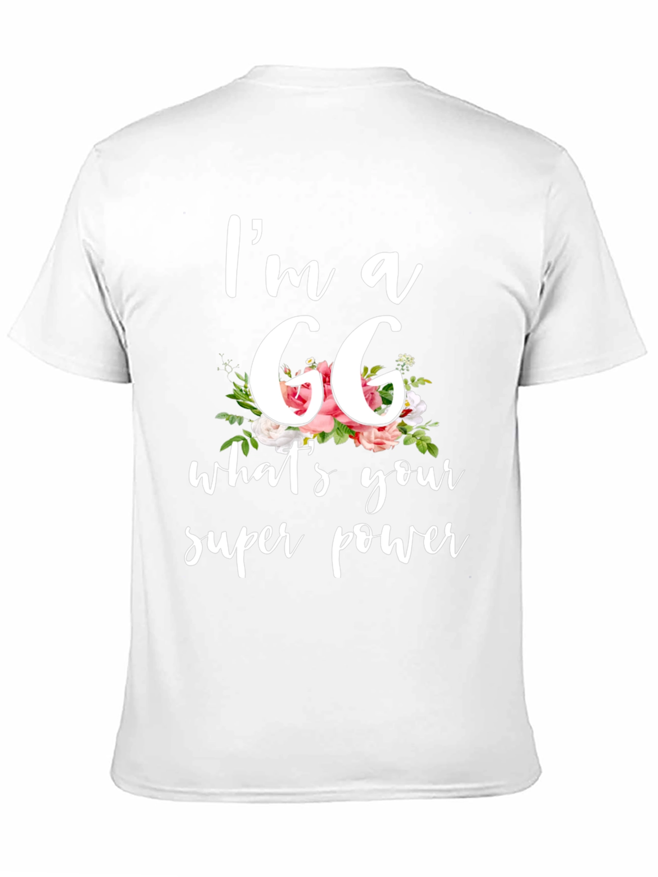 Im a 66 T-Shirt - Floral Design