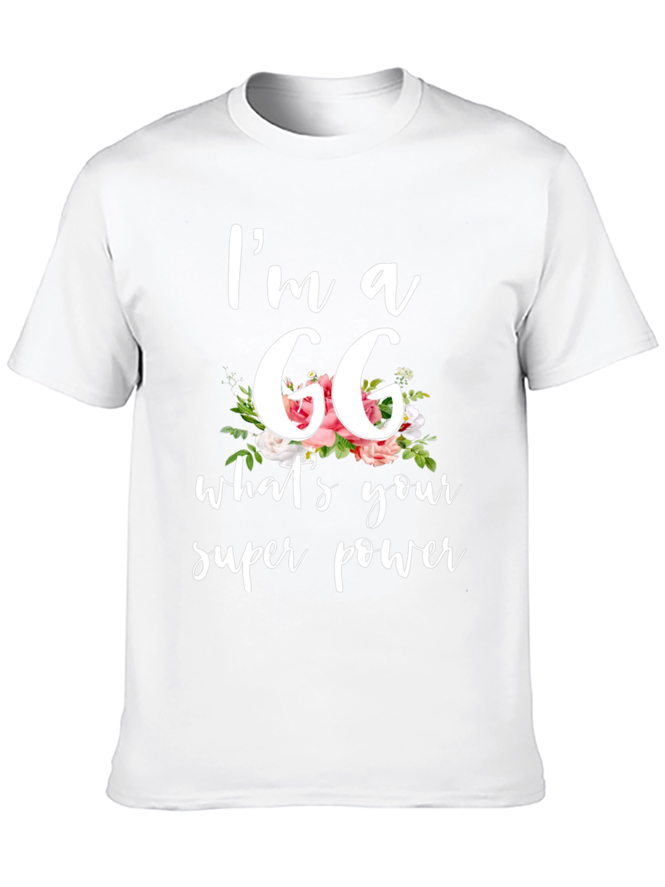 Im a 66 T-Shirt - Floral Design