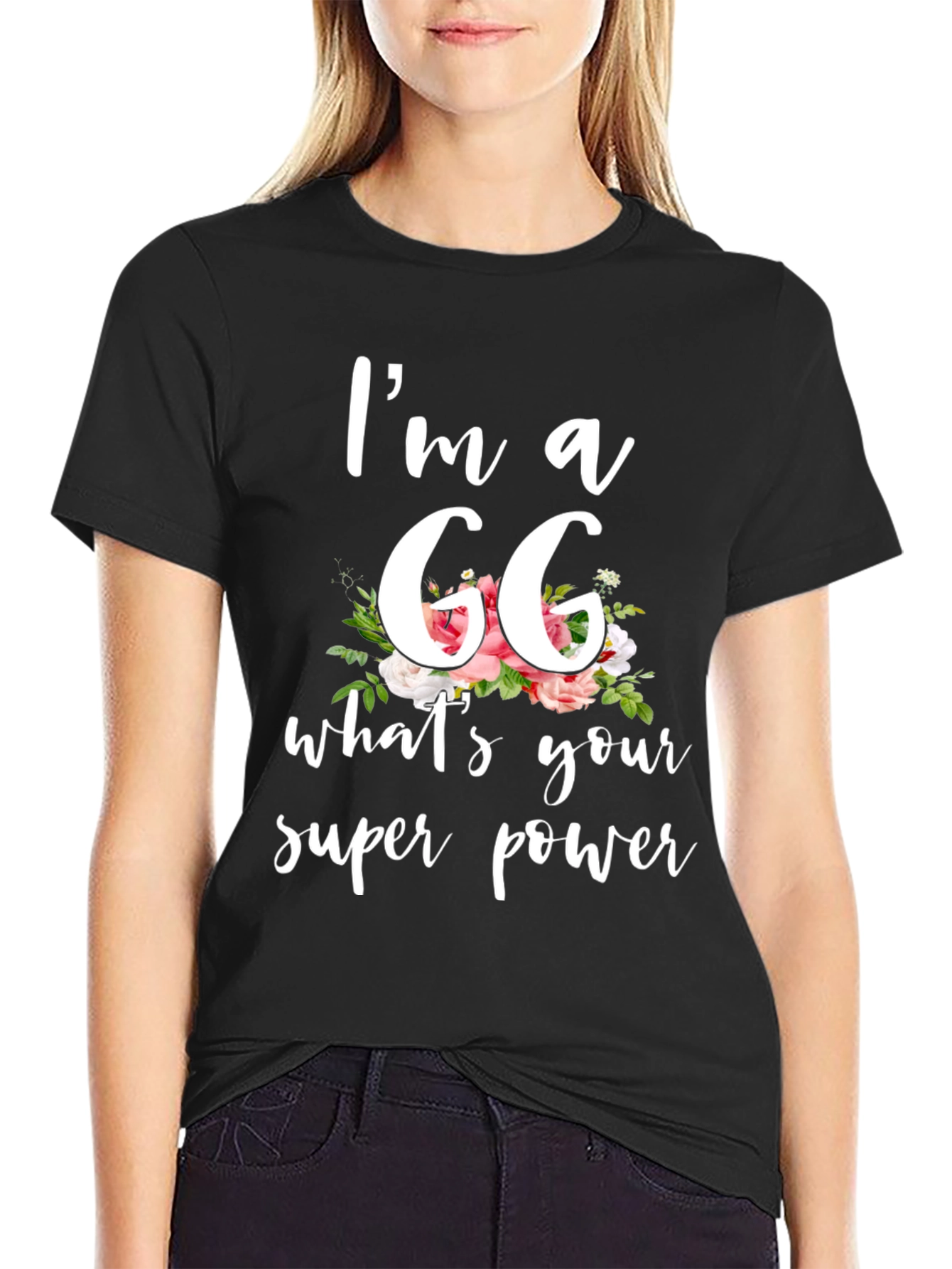 Im a 66 T-Shirt - Floral Design