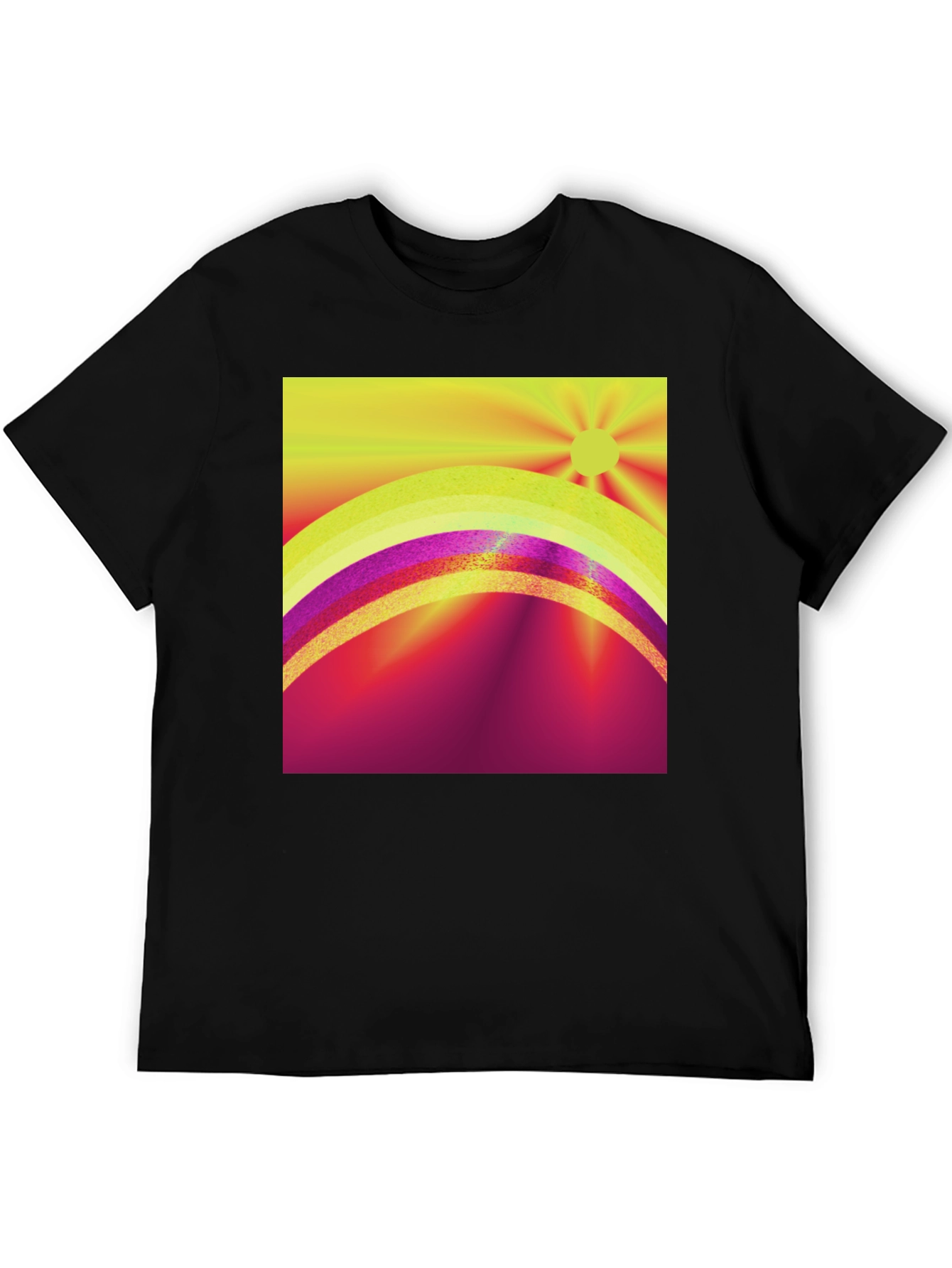 Vibrant Sunrise Graphic Tee
