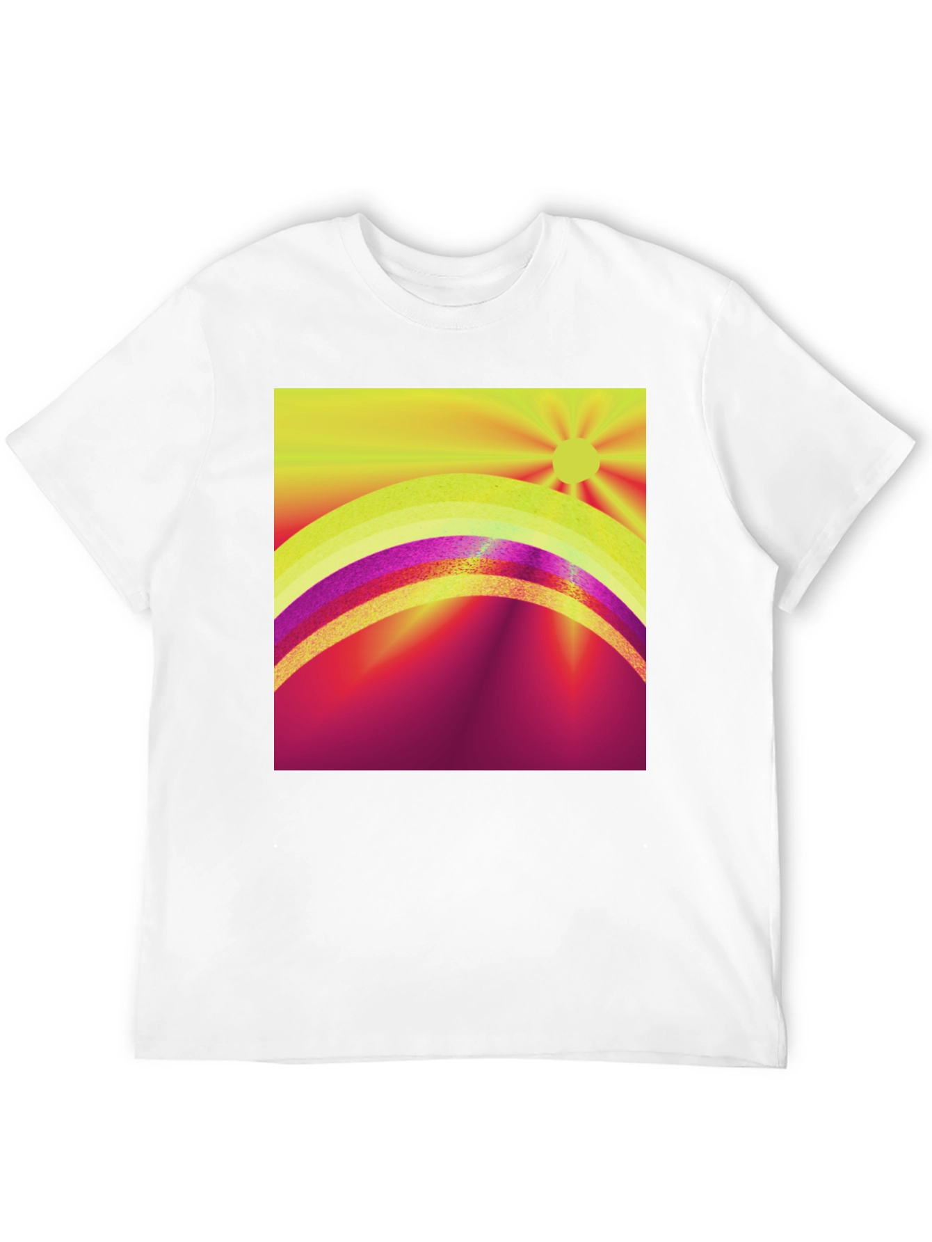 Vibrant Sunrise Graphic Tee