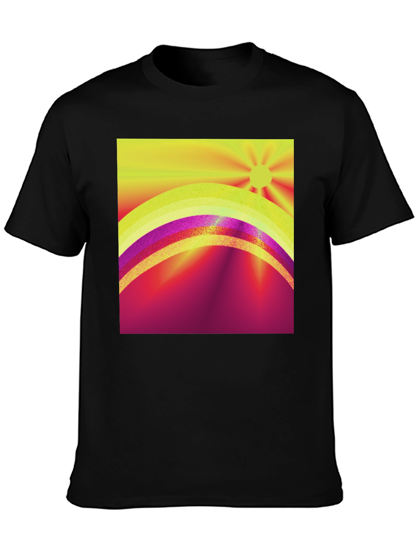 Vibrant Sunrise Graphic Tee
