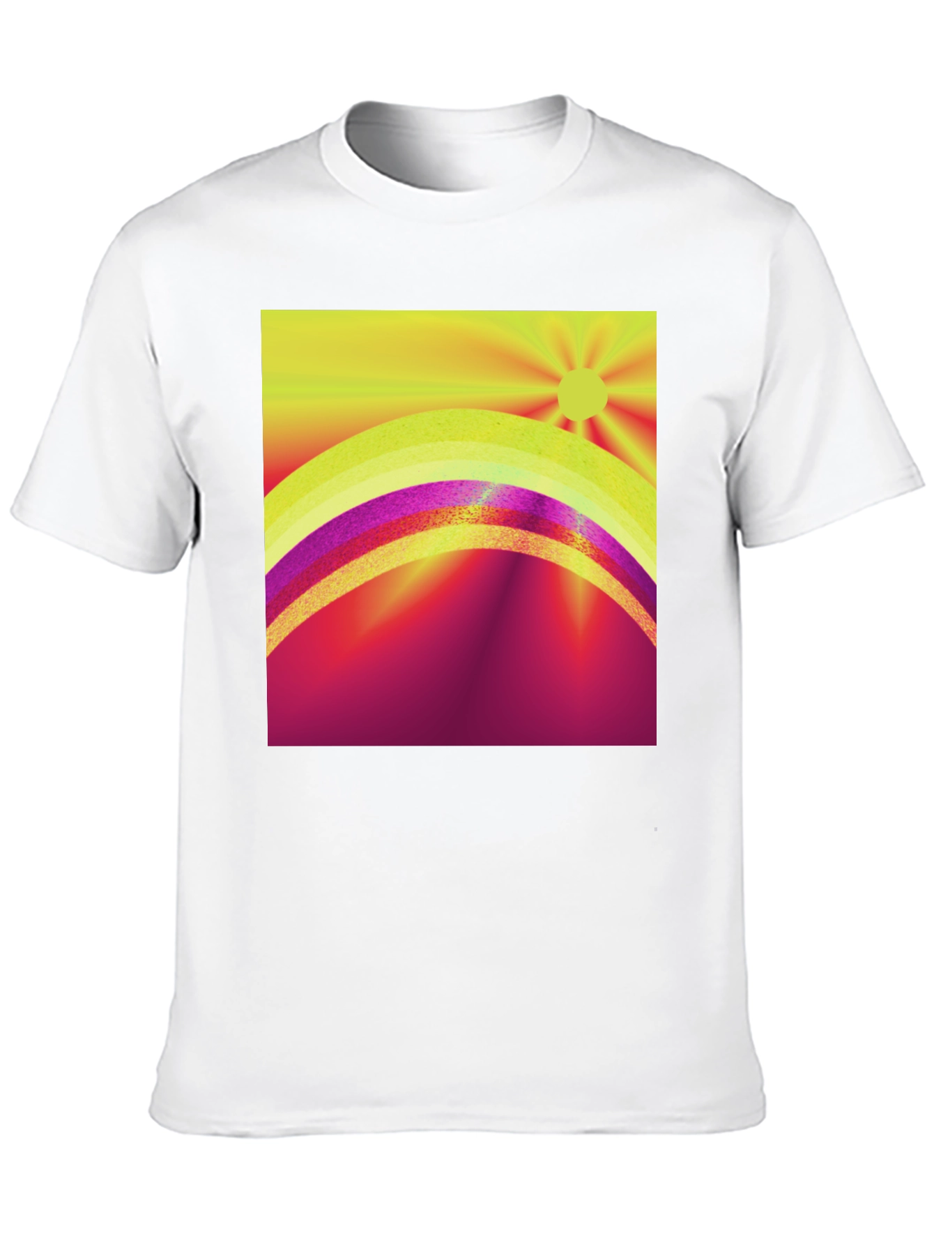 Vibrant Sunrise Graphic Tee