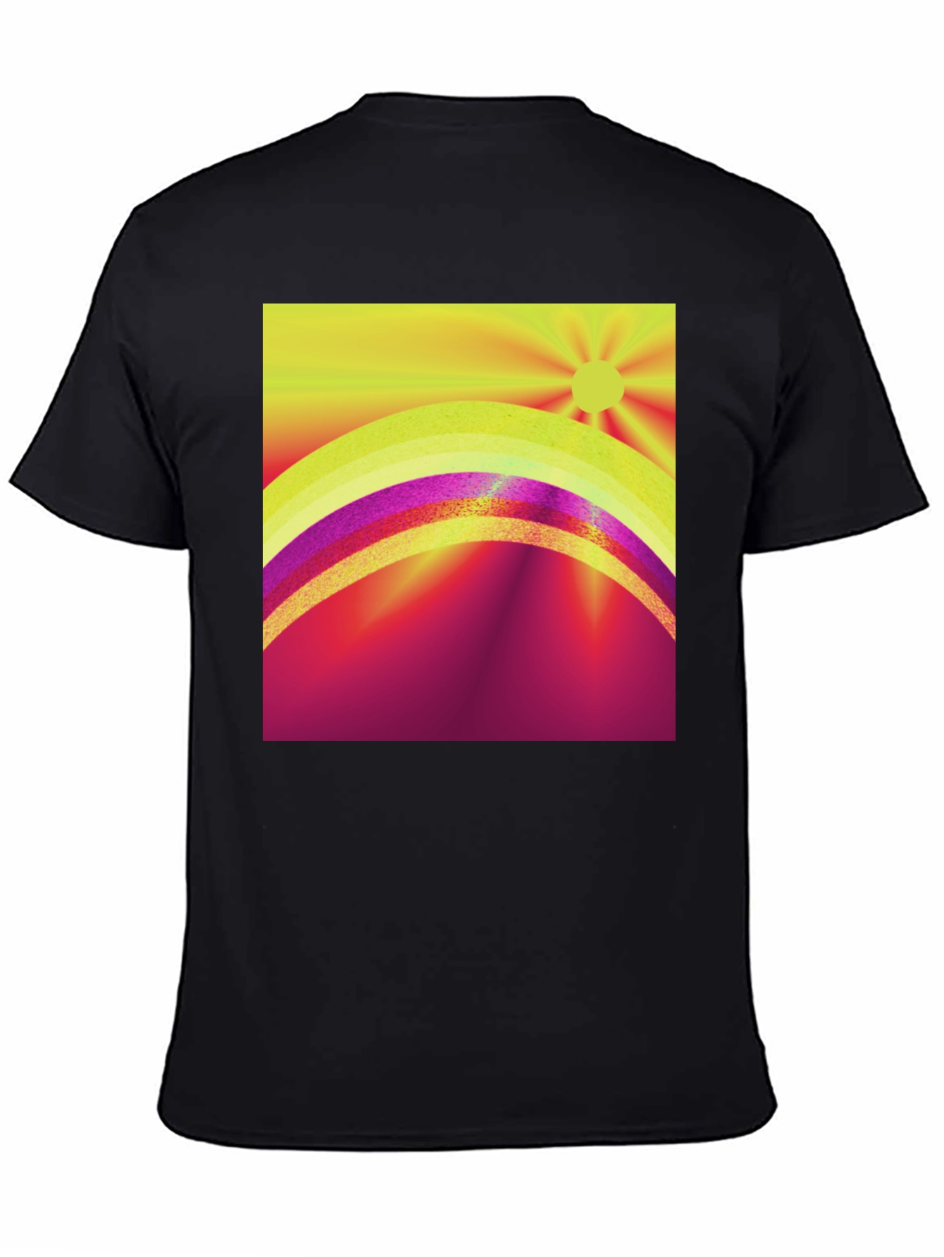 Vibrant Sunrise Graphic Tee