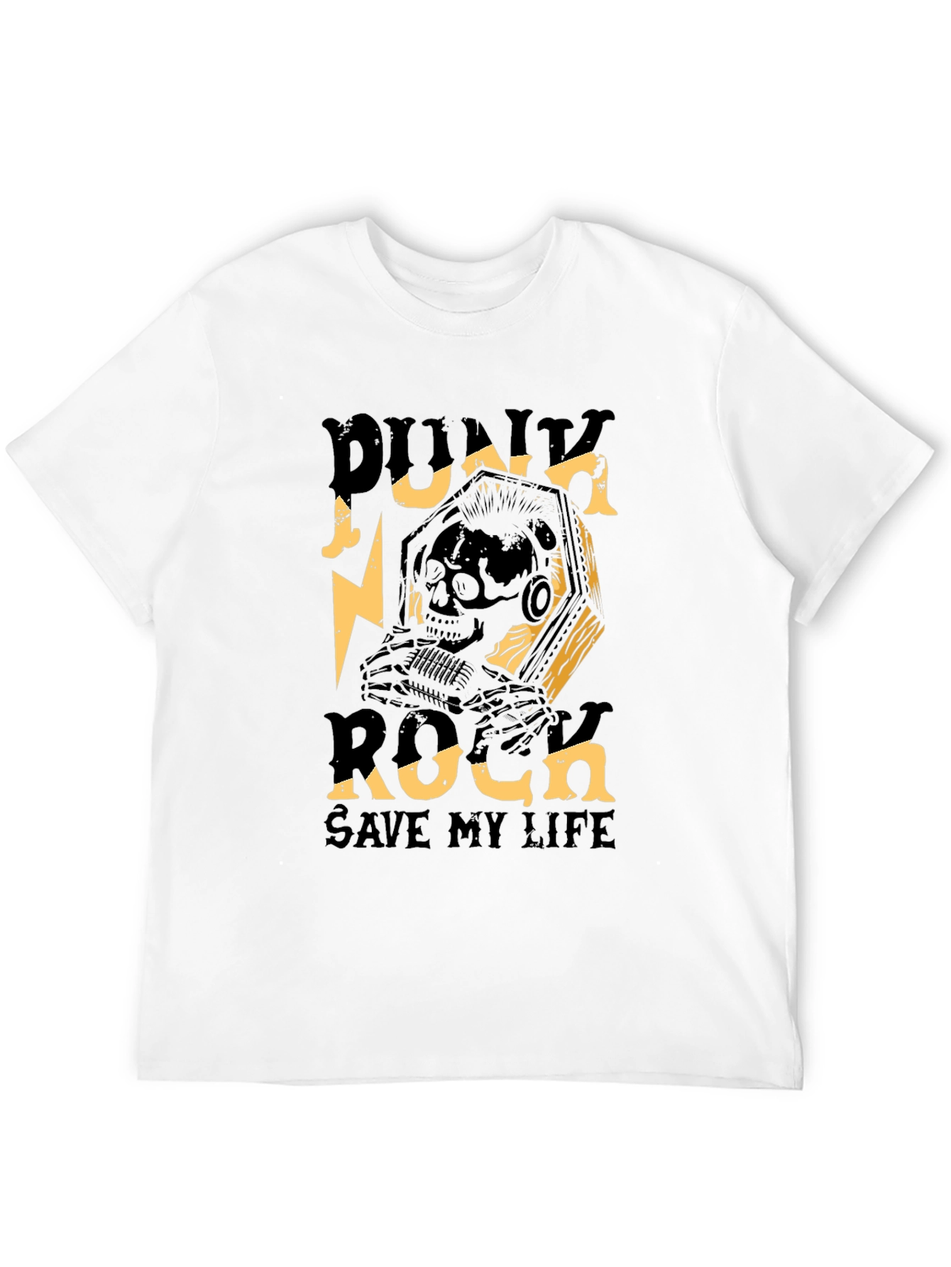 Punk Rock Save My Life Graphic T-Shirt