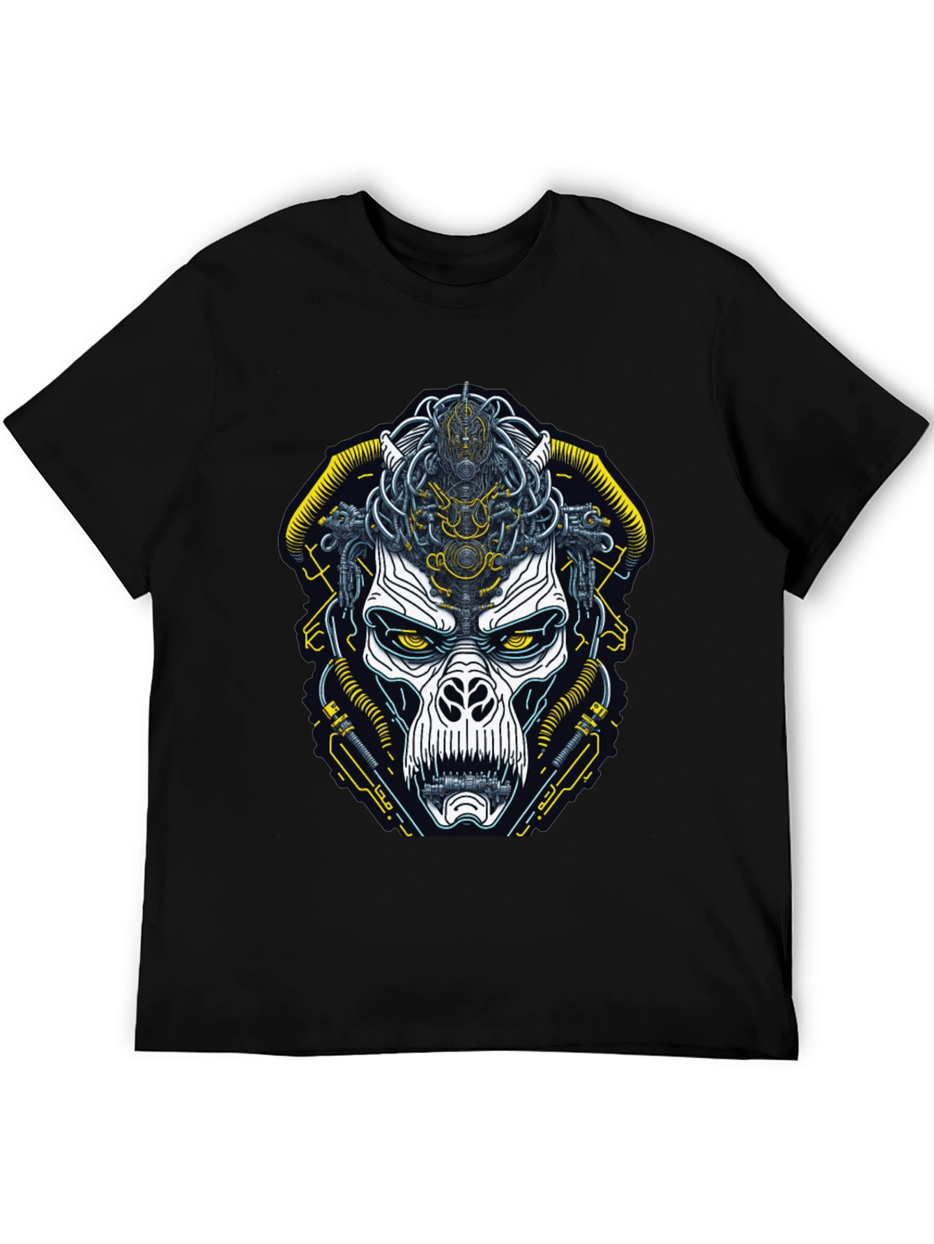 Cyberpunk Ape Graphic T-Shirt