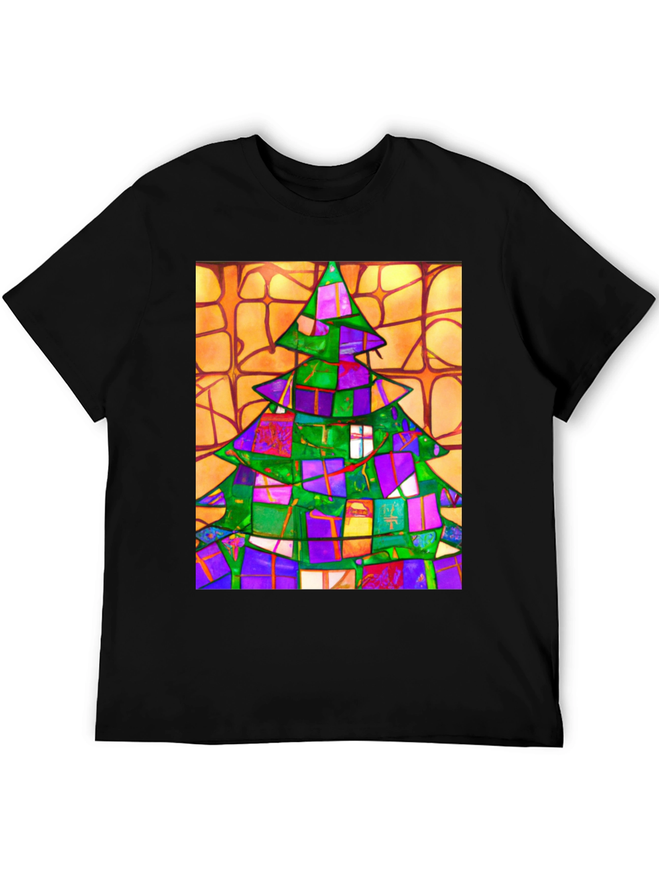 Abstract Christmas Tree T-Shirt