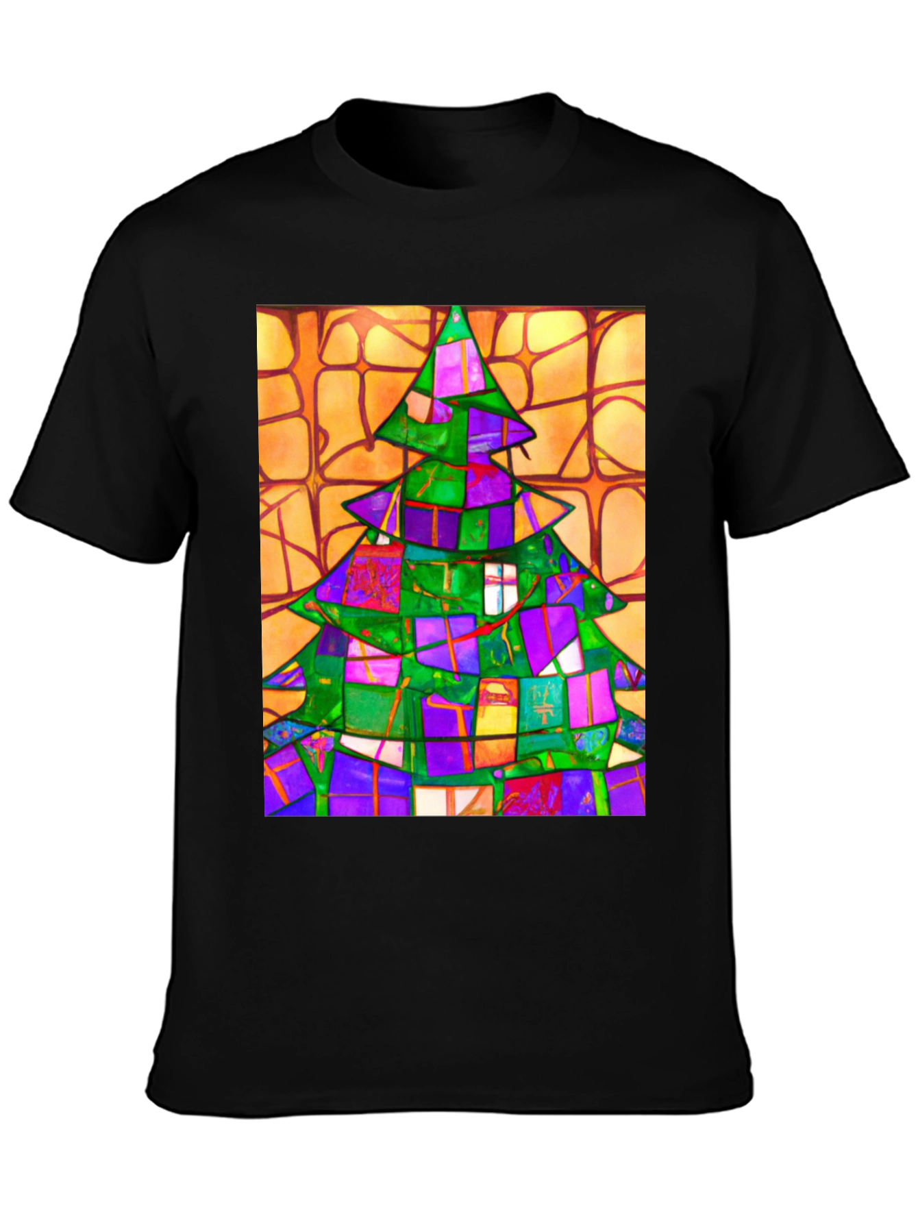 Abstract Christmas Tree T-Shirt