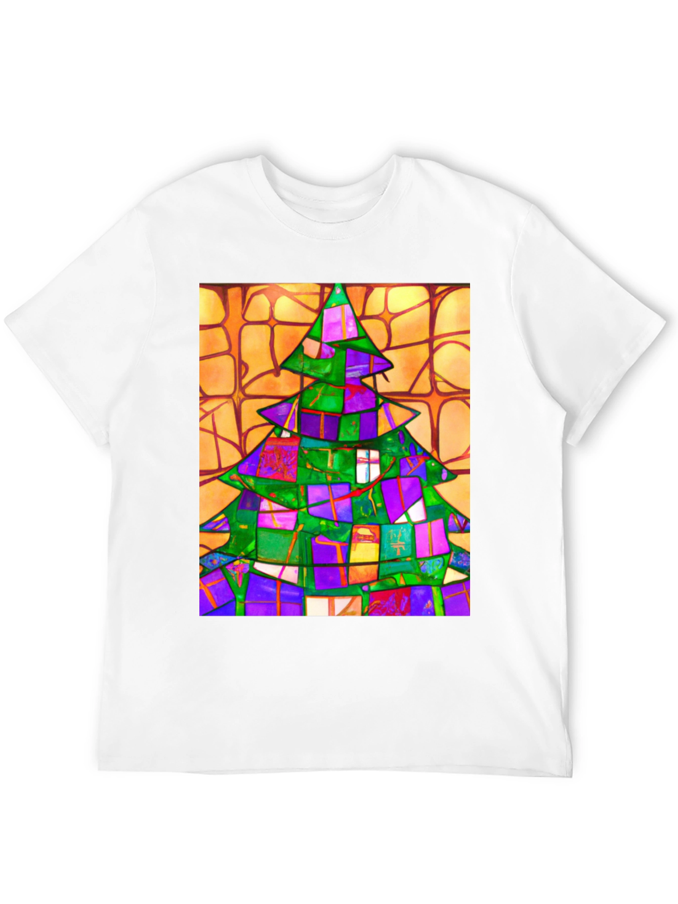 Abstract Christmas Tree T-Shirt