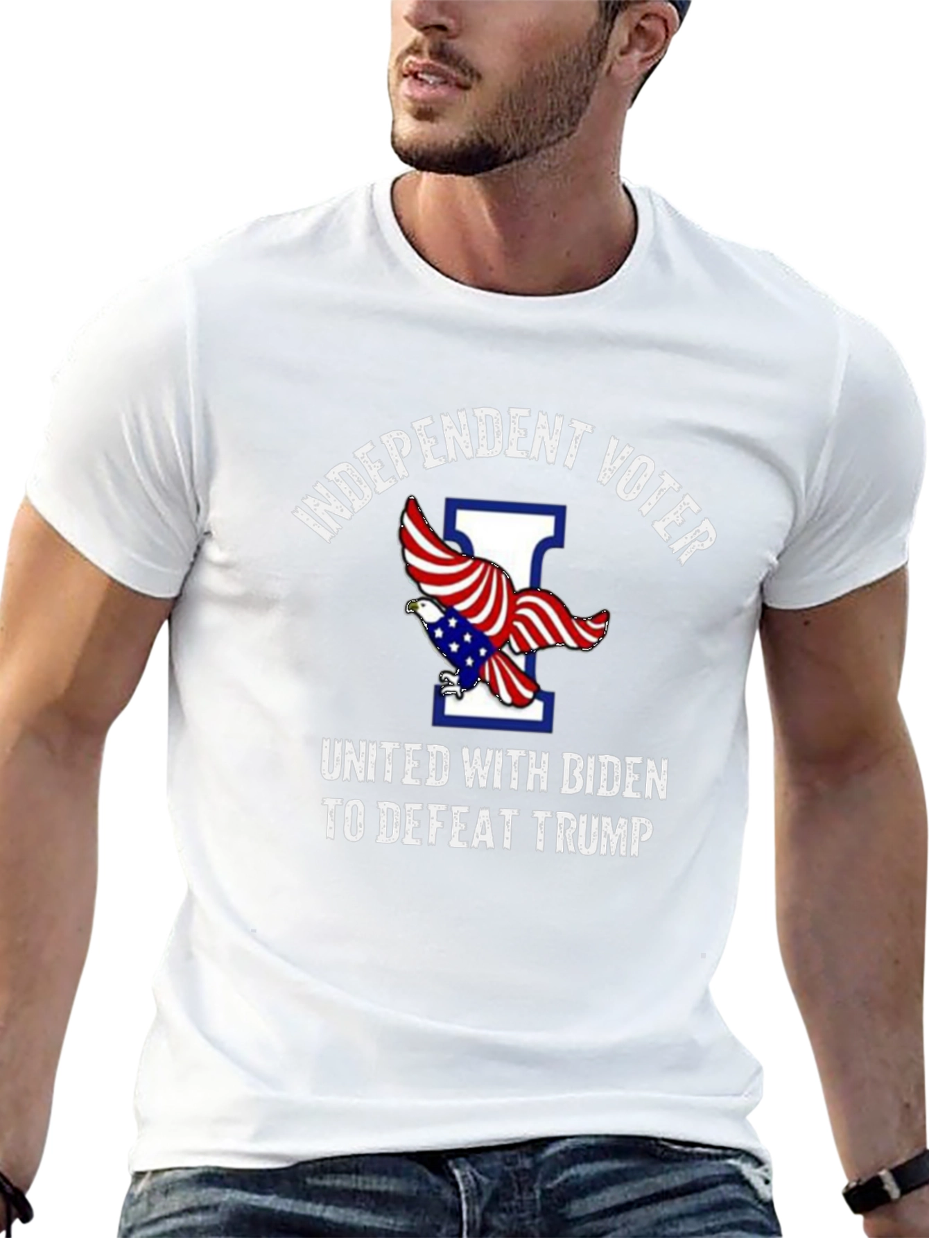 Independent Voter: United with Biden T-Shirt