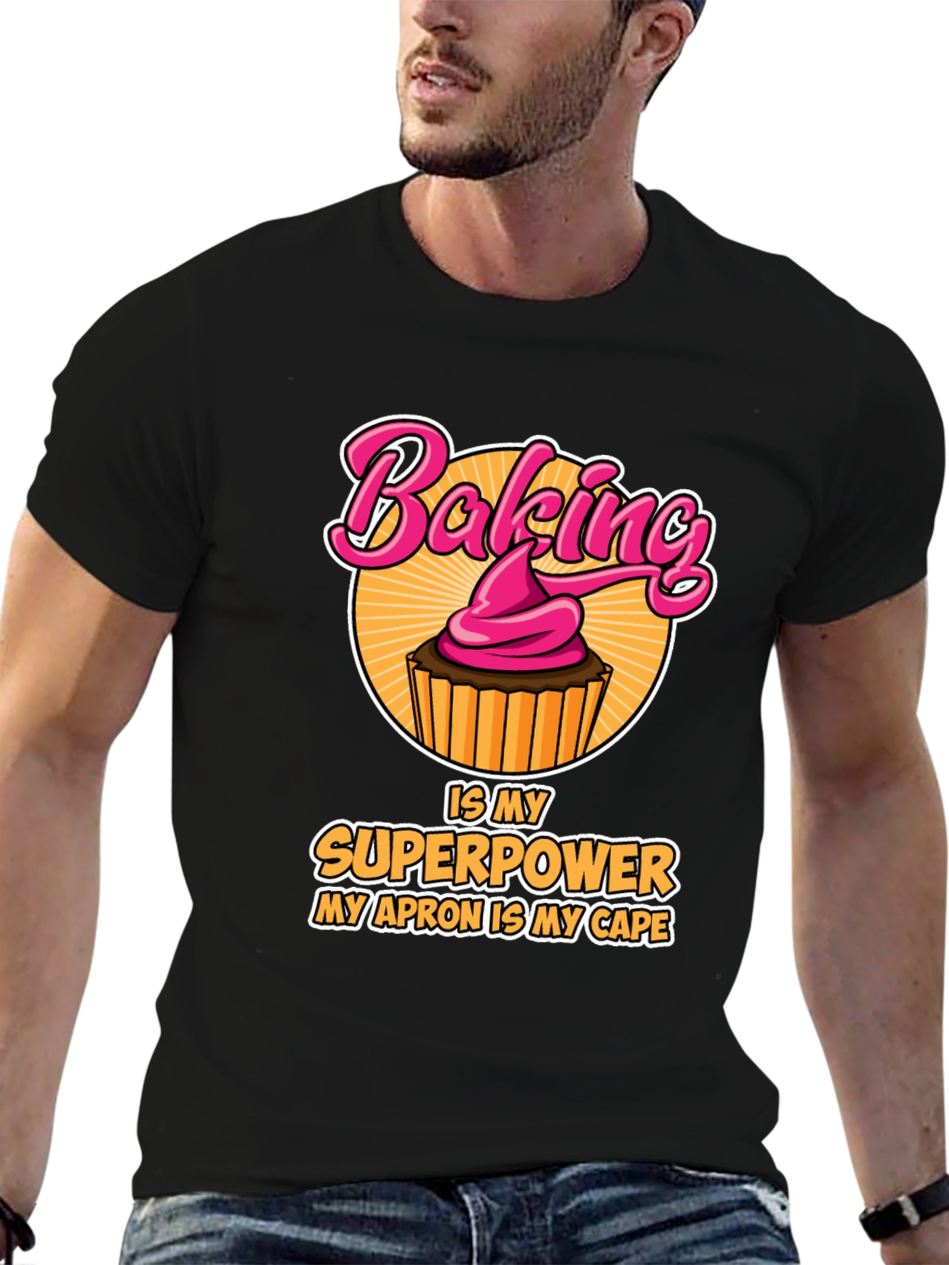 Baking is My Superpower T-Shirt - Funny Baker Tee