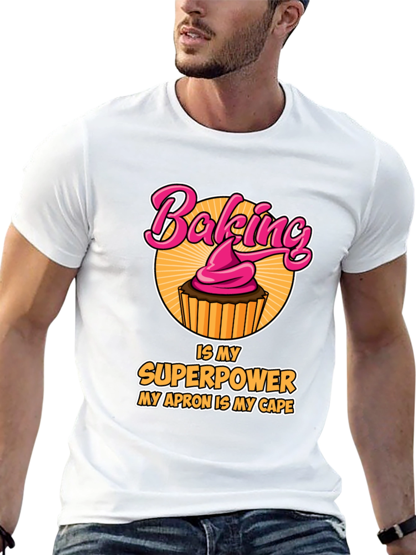Baking is My Superpower T-Shirt - Funny Baker Tee