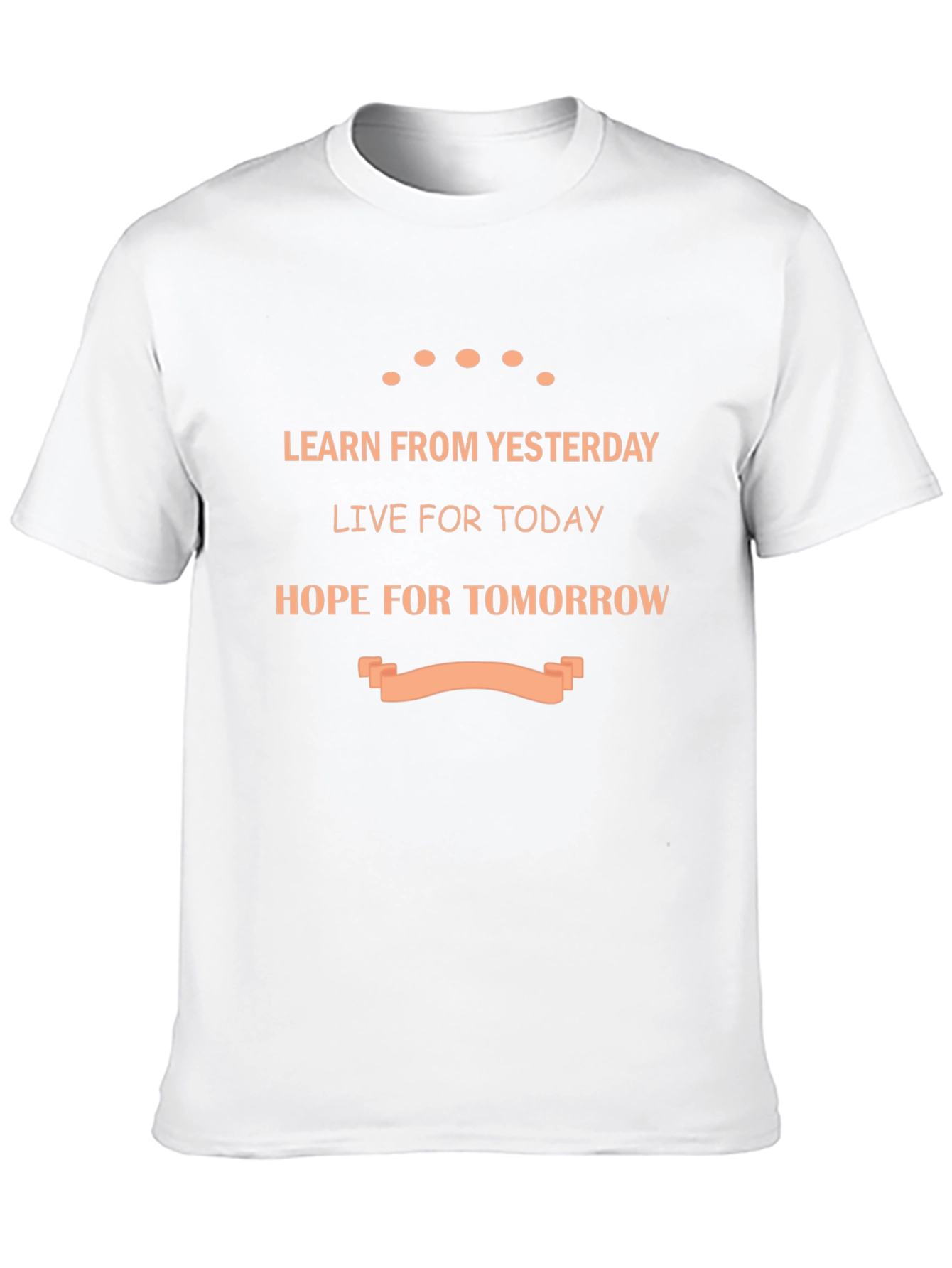 Inspirational Graphic Tee - Learn Live Hope