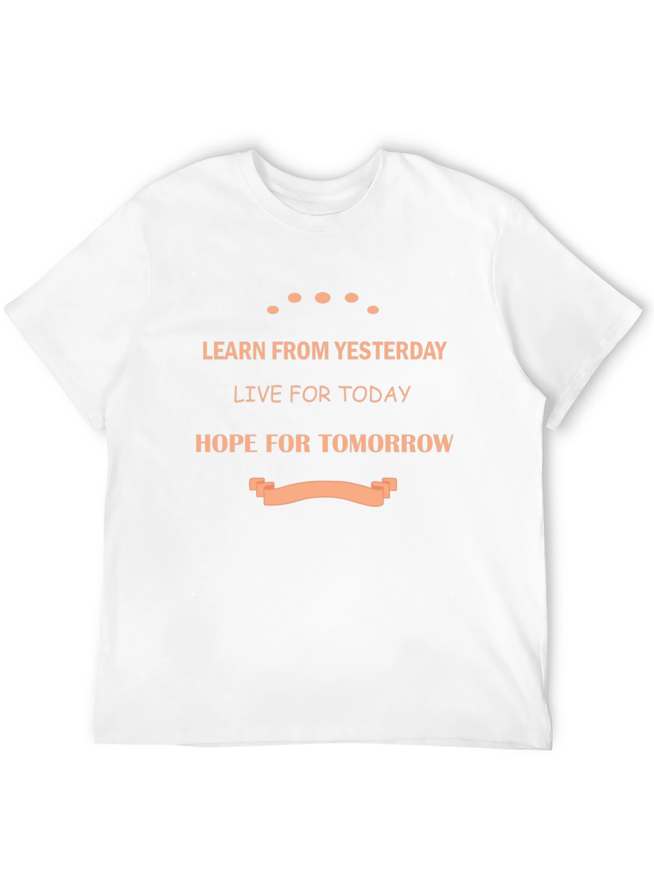 Inspirational Graphic Tee - Learn Live Hope