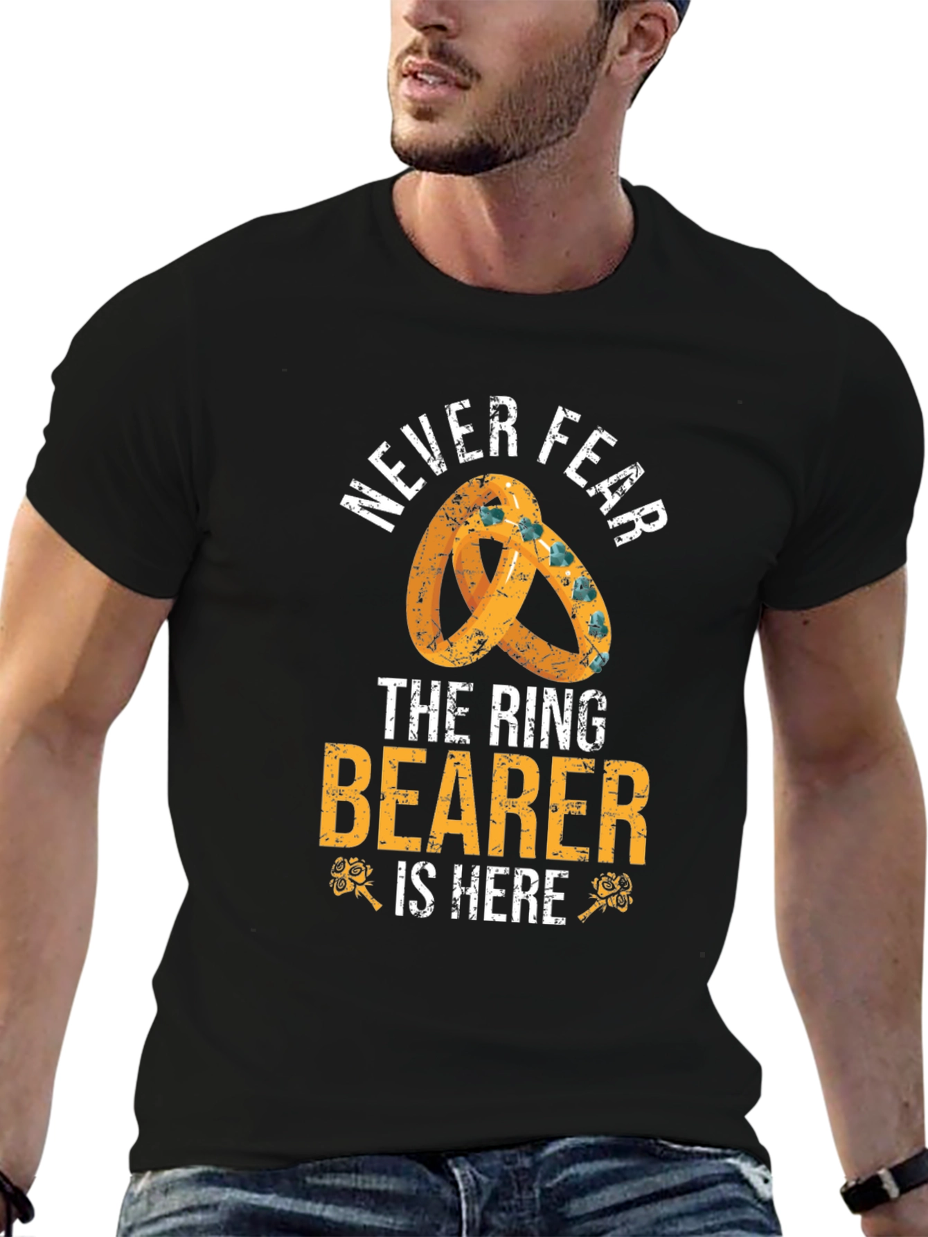 Never Fear The Ring Bearer is Here T-Shirt