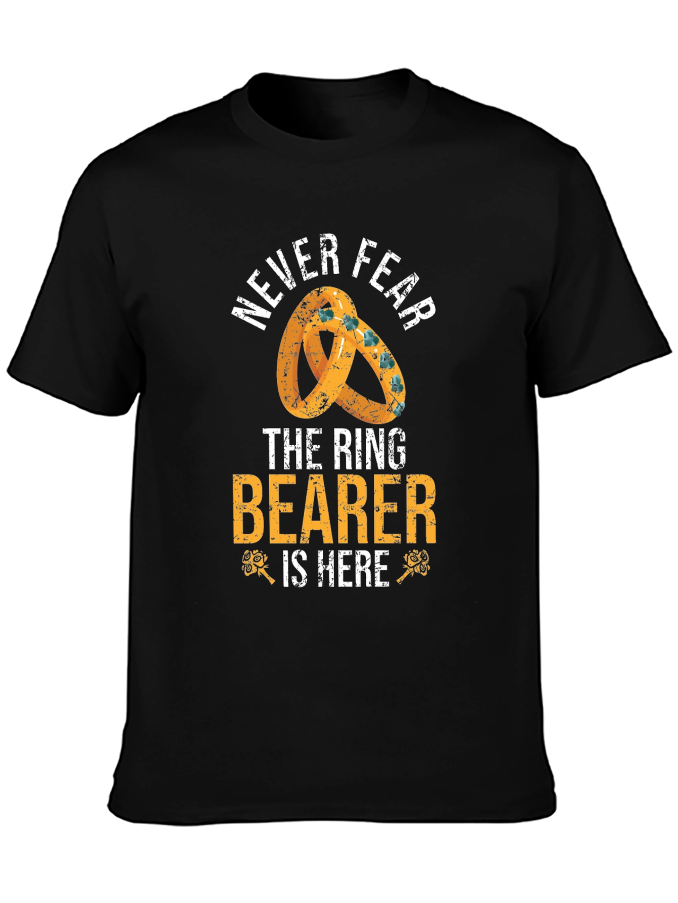 Never Fear The Ring Bearer is Here T-Shirt