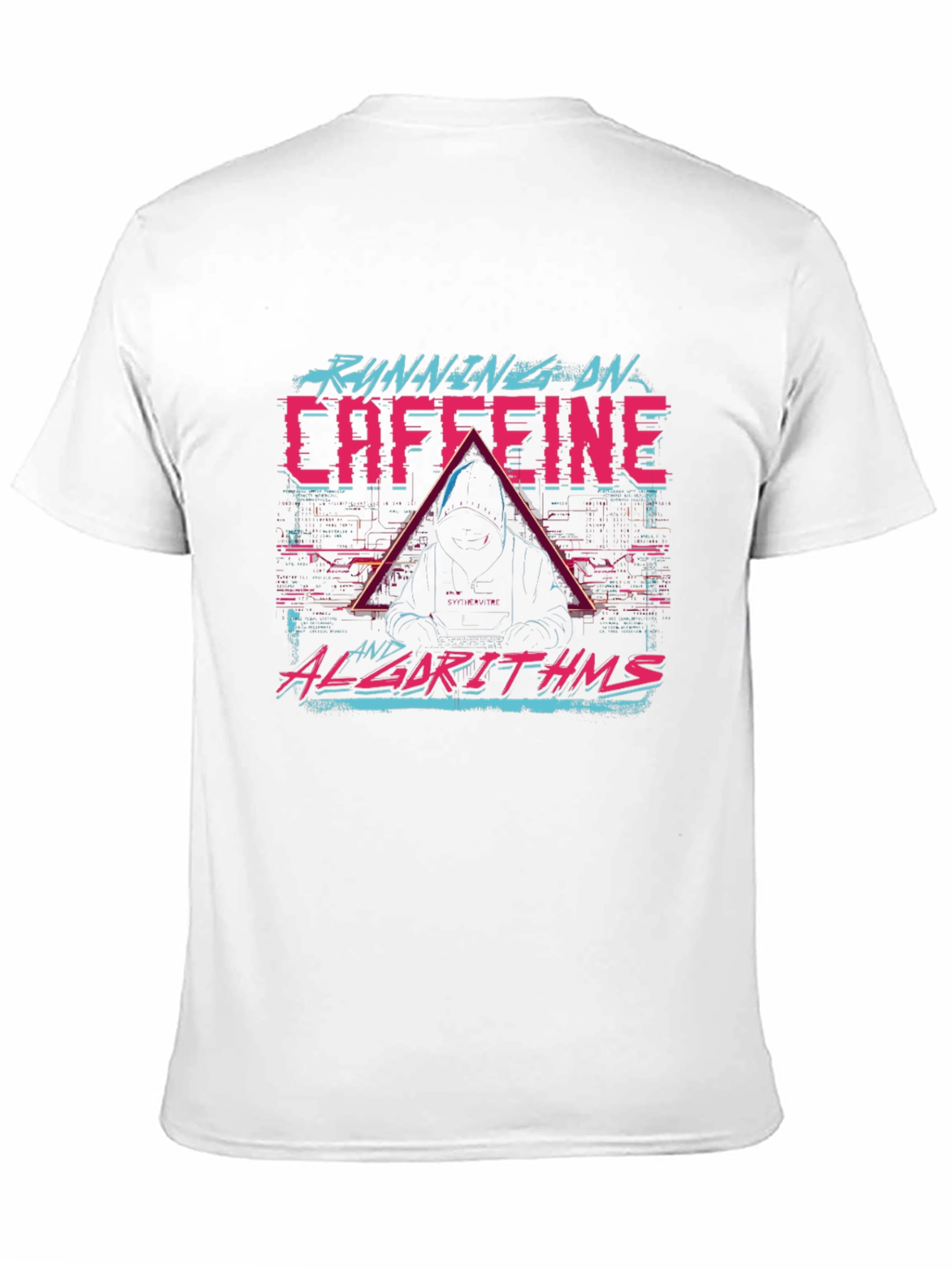 Running on Caffeine and Algorithms Graphic Tee